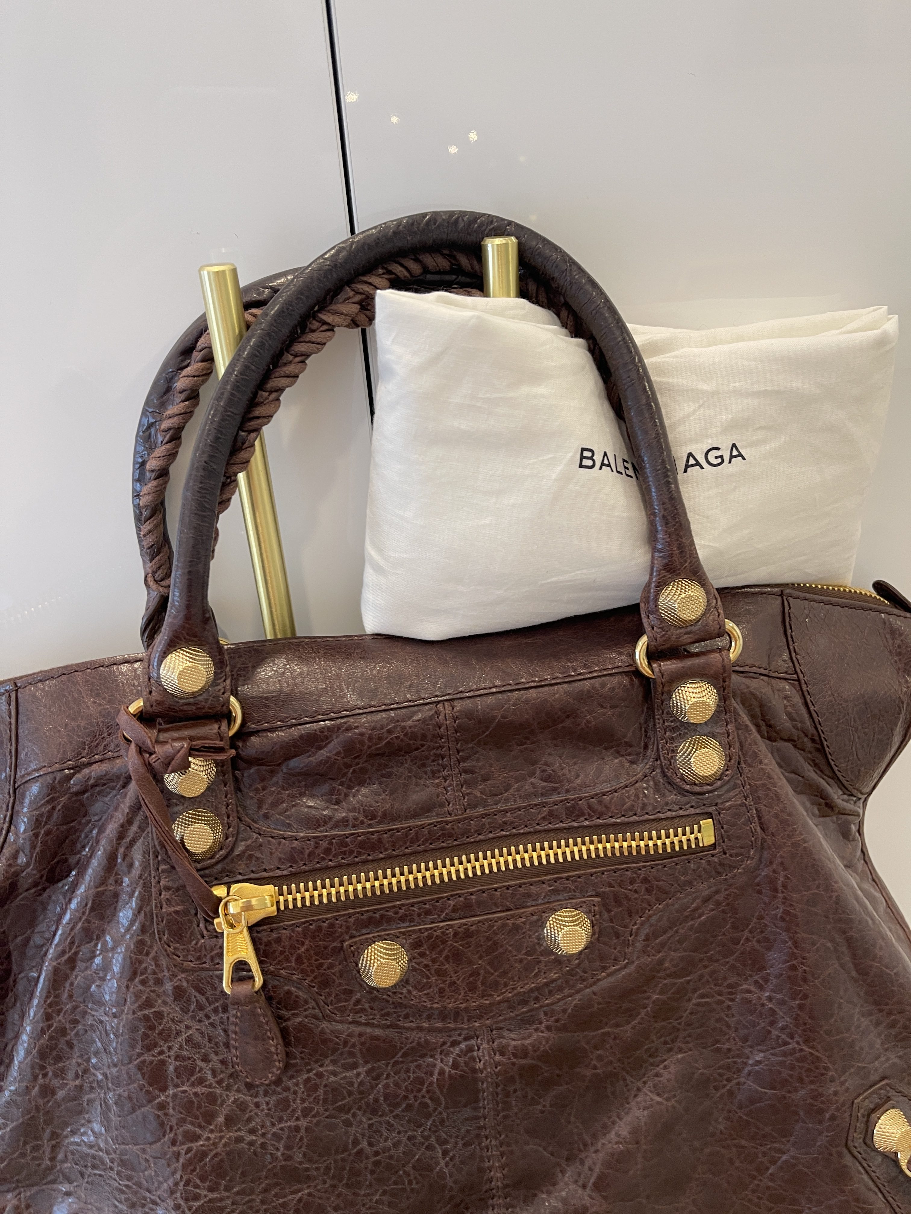 Balenciaga giant discount 12 gold city