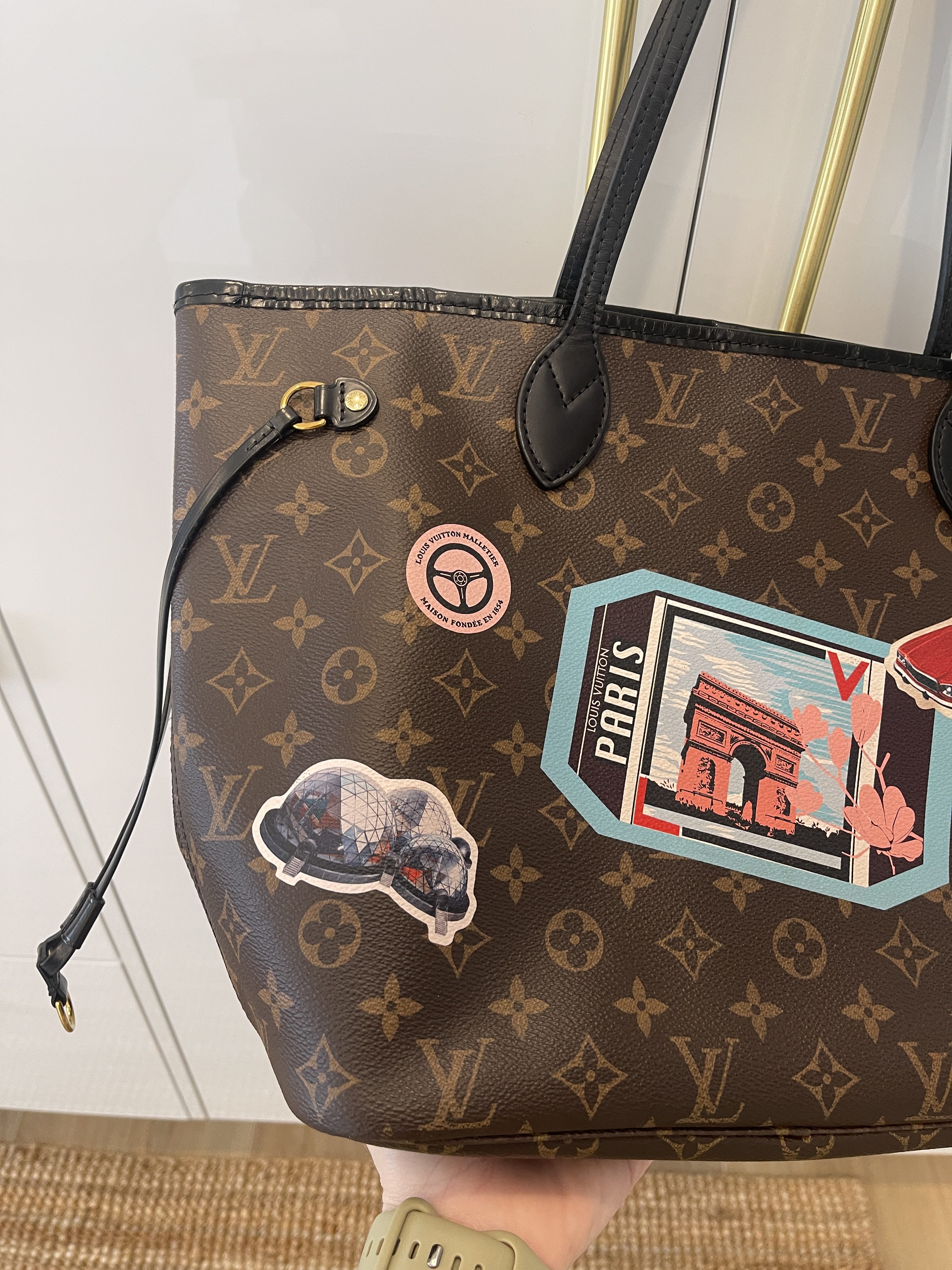 Louis Vuitton My World Tour Neverfull MM Unboxing and Review w Purse  Organizer 