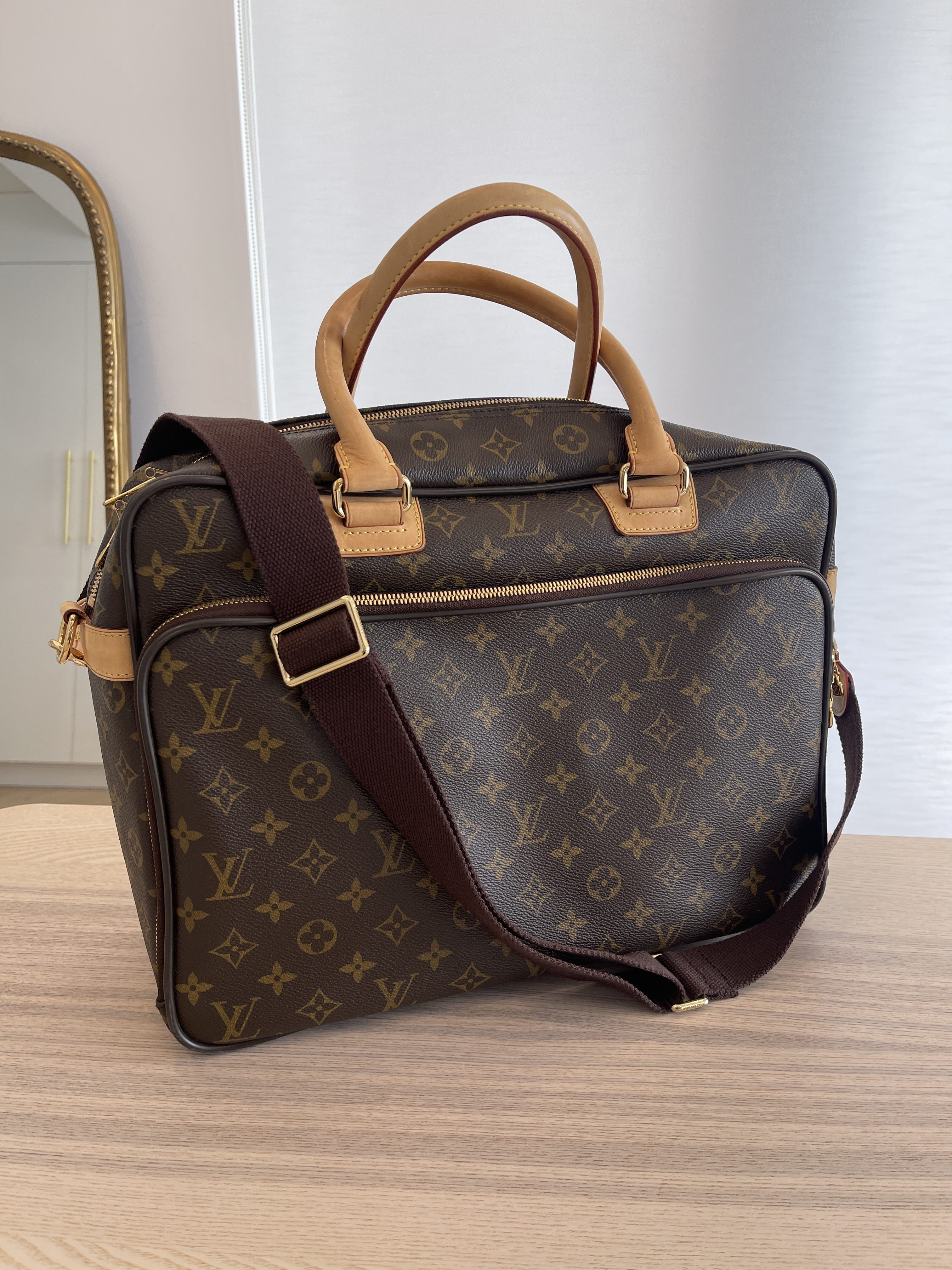 Louis Vuitton, Bags, New Vachetta Authentic Louis Vuitton Laptop Bag