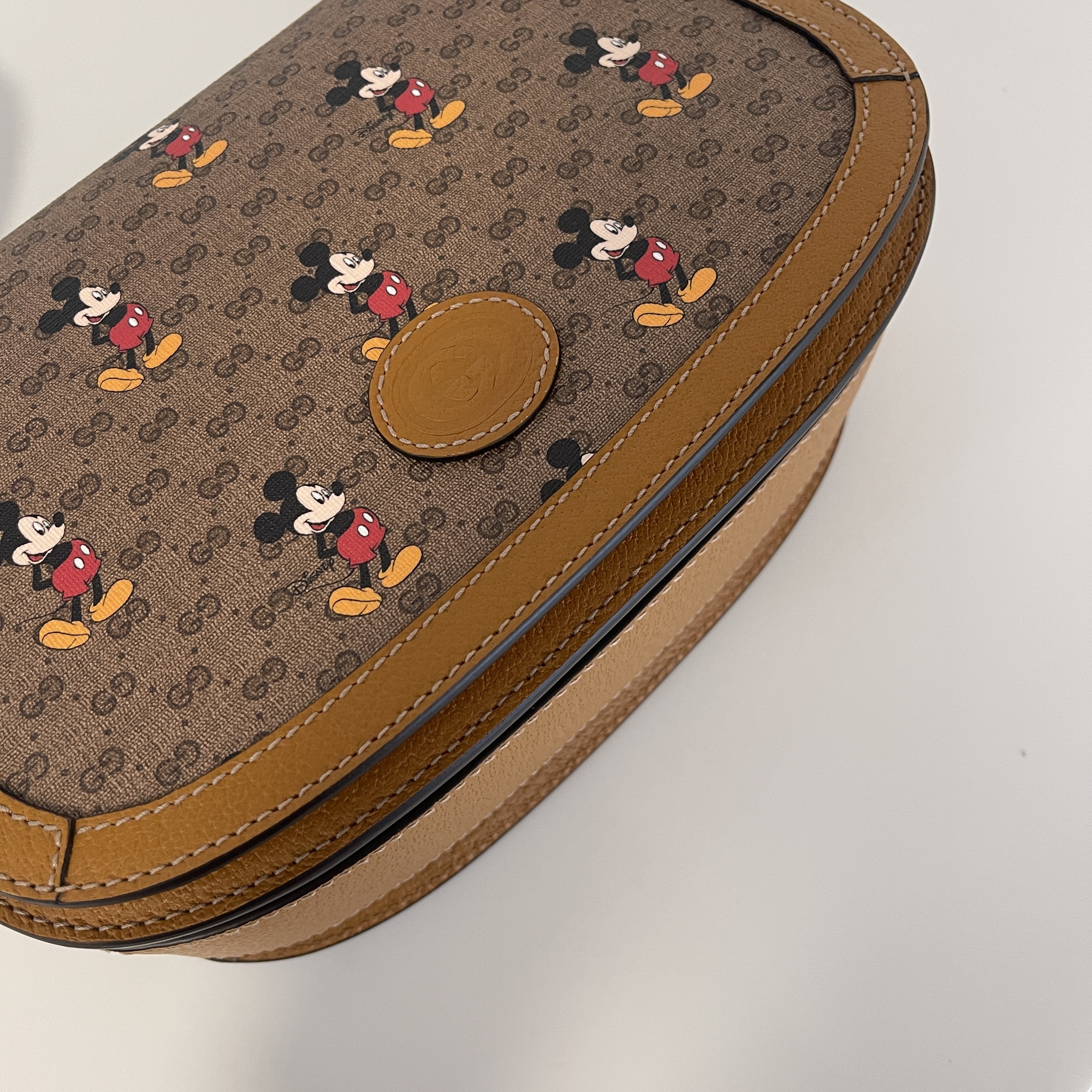 Gucci X Disney Beige GG Monogram Mickey Mouse Backpack – Season 2