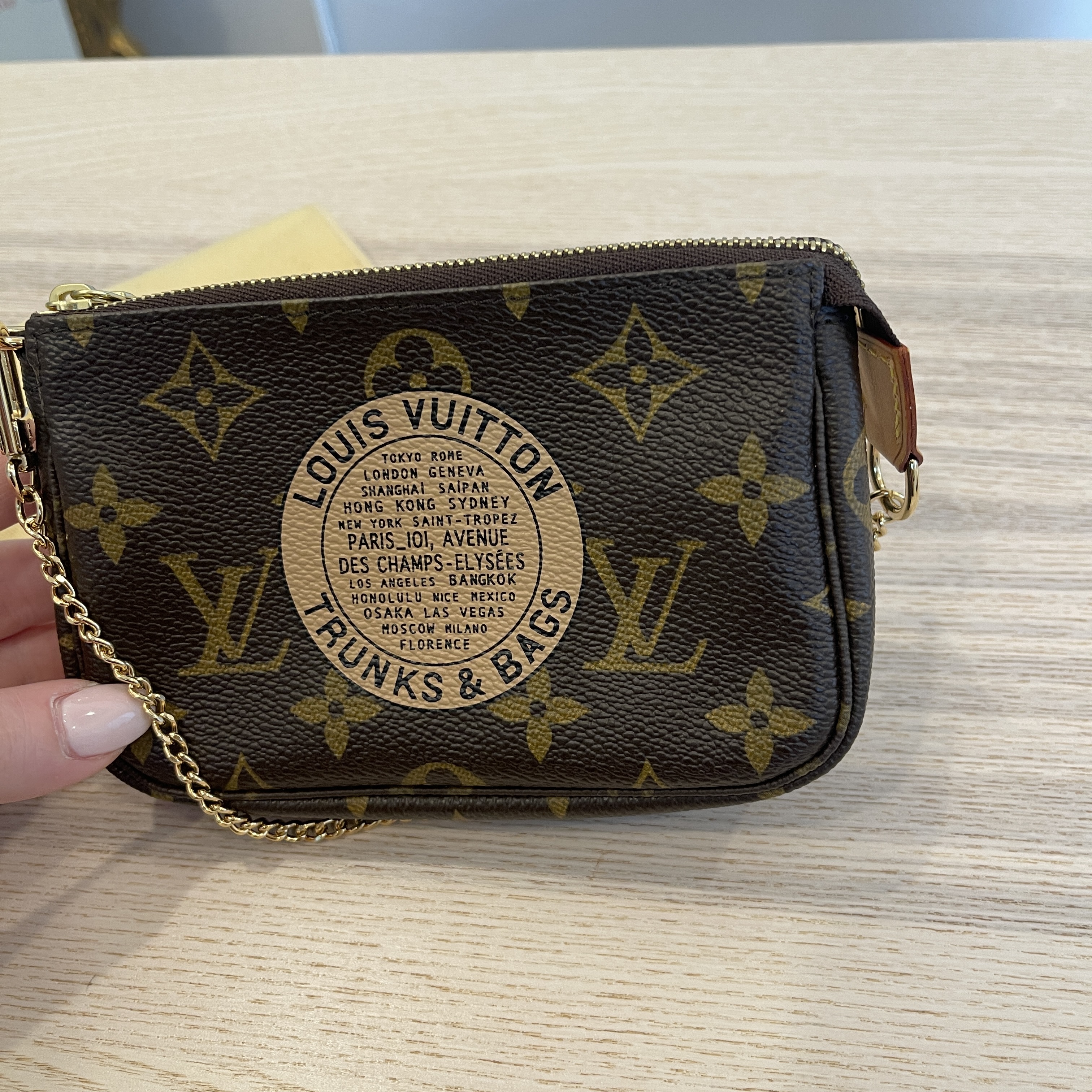 Louis Vuitton Limited Edition Complice Trunks & Bags wallet Brown