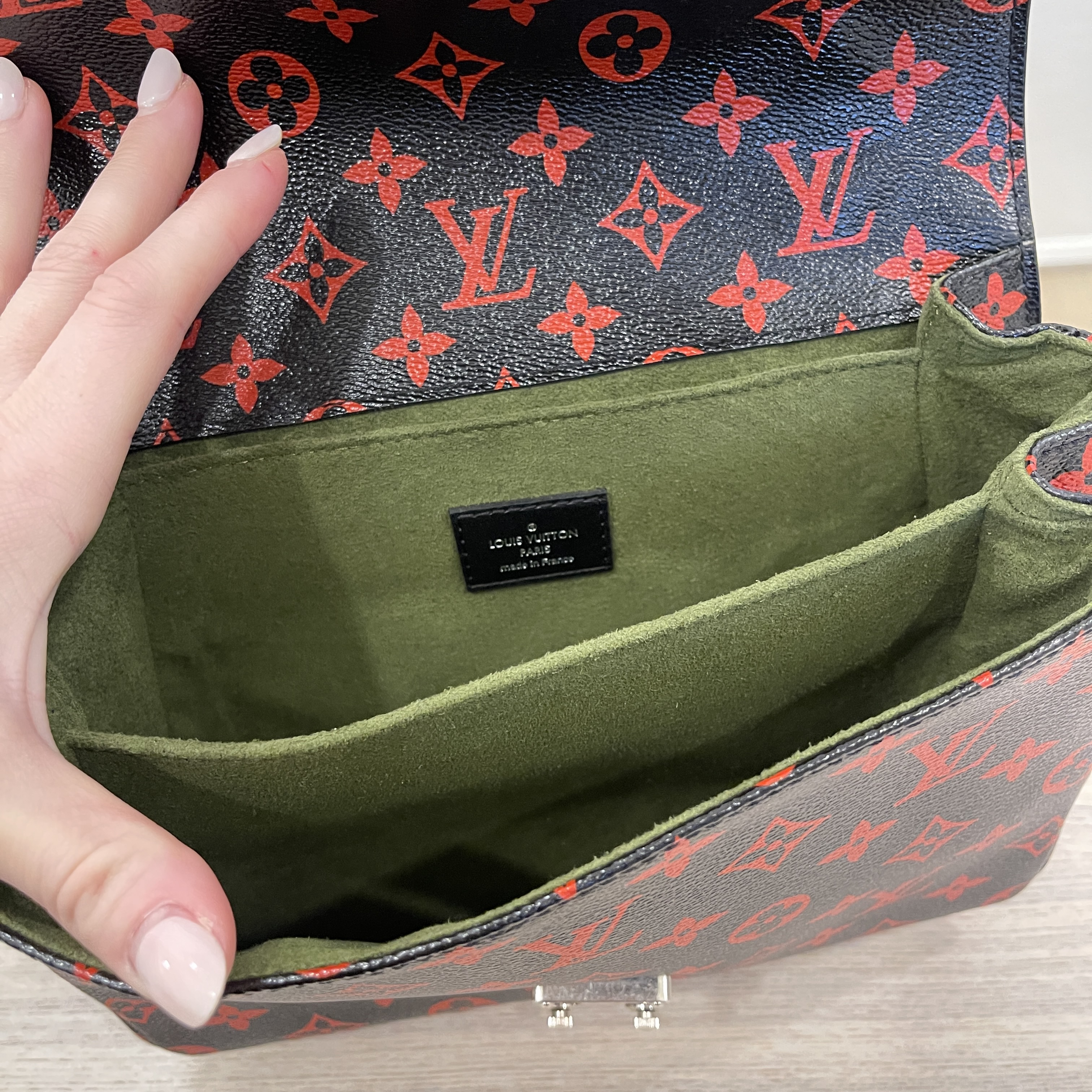 Authentic Designer Bags on Instagram: Love LV monogram, but want something  a little less traditional? We highly recommend the infrarouge collection!  ♥️ Tap the post to shop this gorgeous pochette metis in