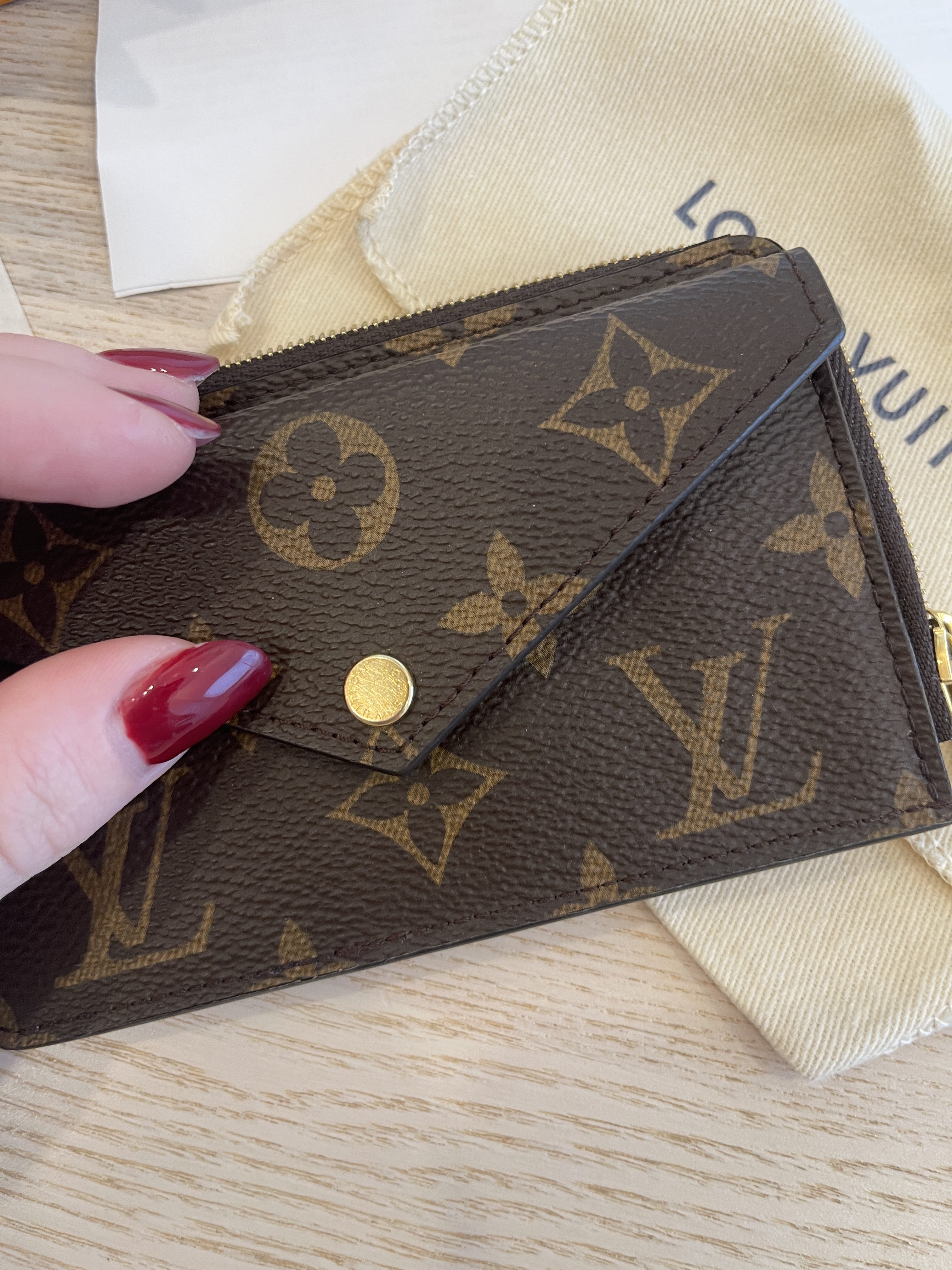 Louis Vuitton Recto Verso Card Holder in Damier Azur – New2Me Boutique