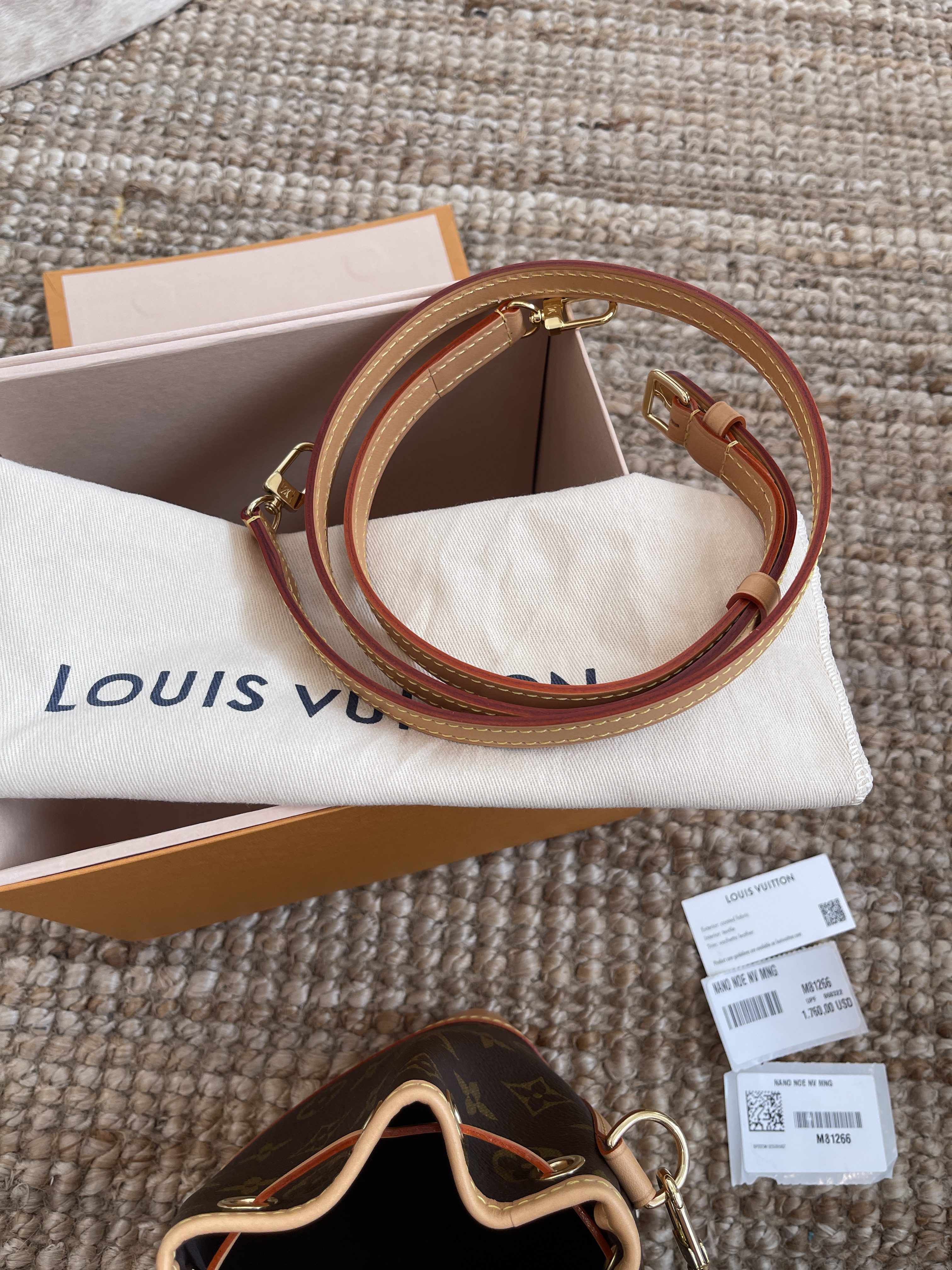 Louis Vuitton Nano Noe Monogram New with Dustbag and Box - Julia