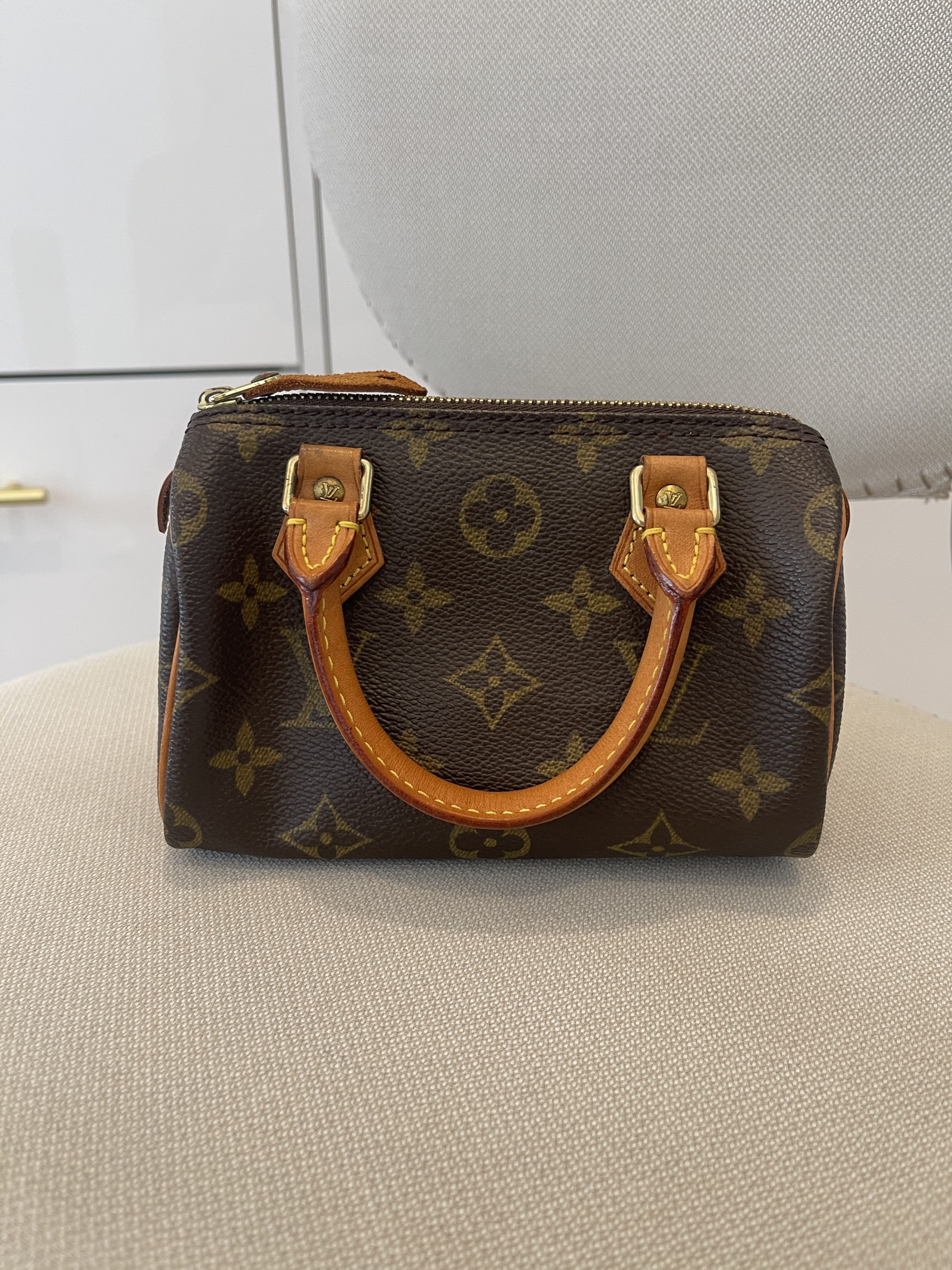 Louis Vuitton Monogram Mini Sac HL Speedy