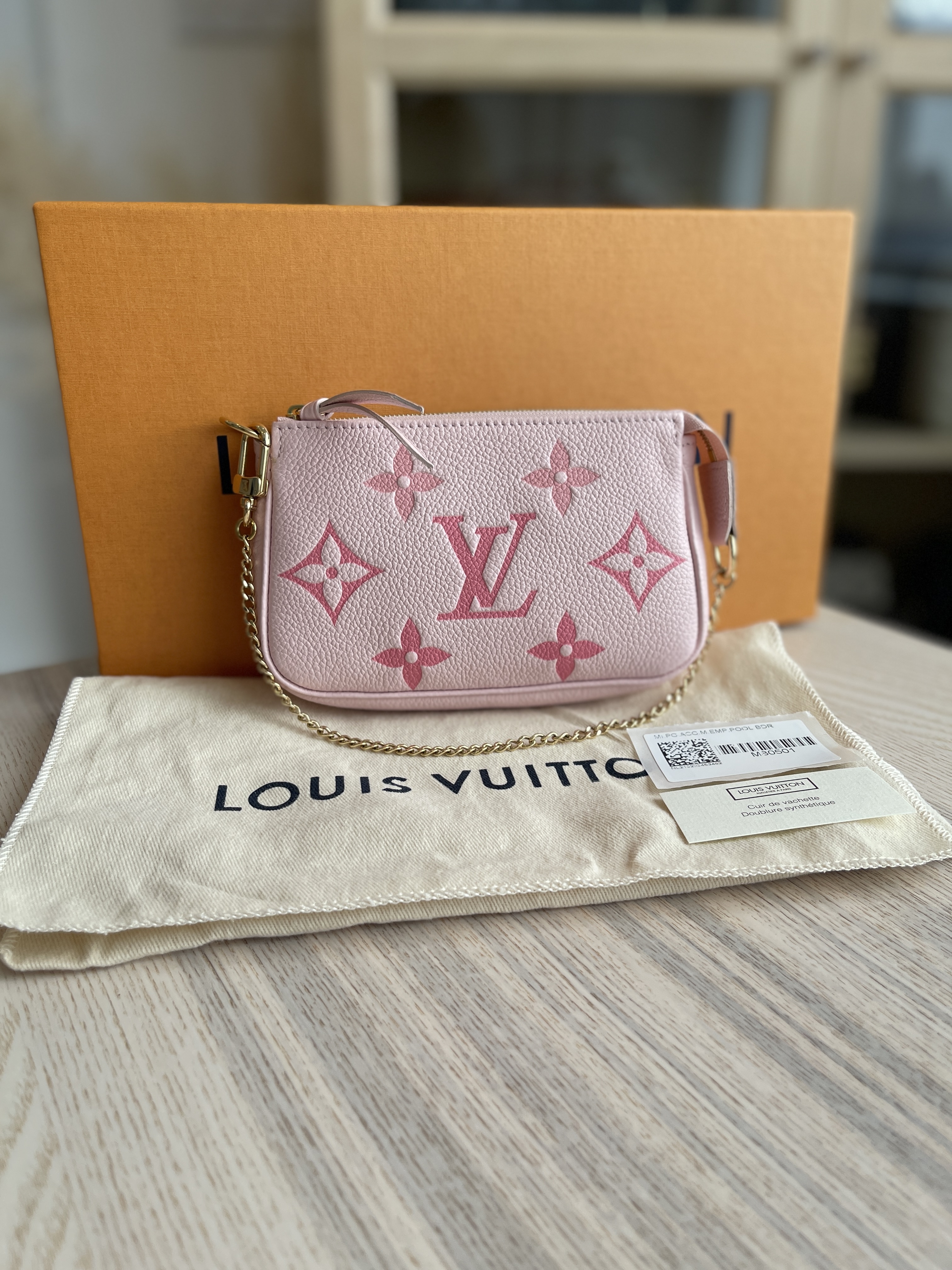 Louis Vuitton Giant Monogram Empreinte by The Pool Mini Pochette Accessories