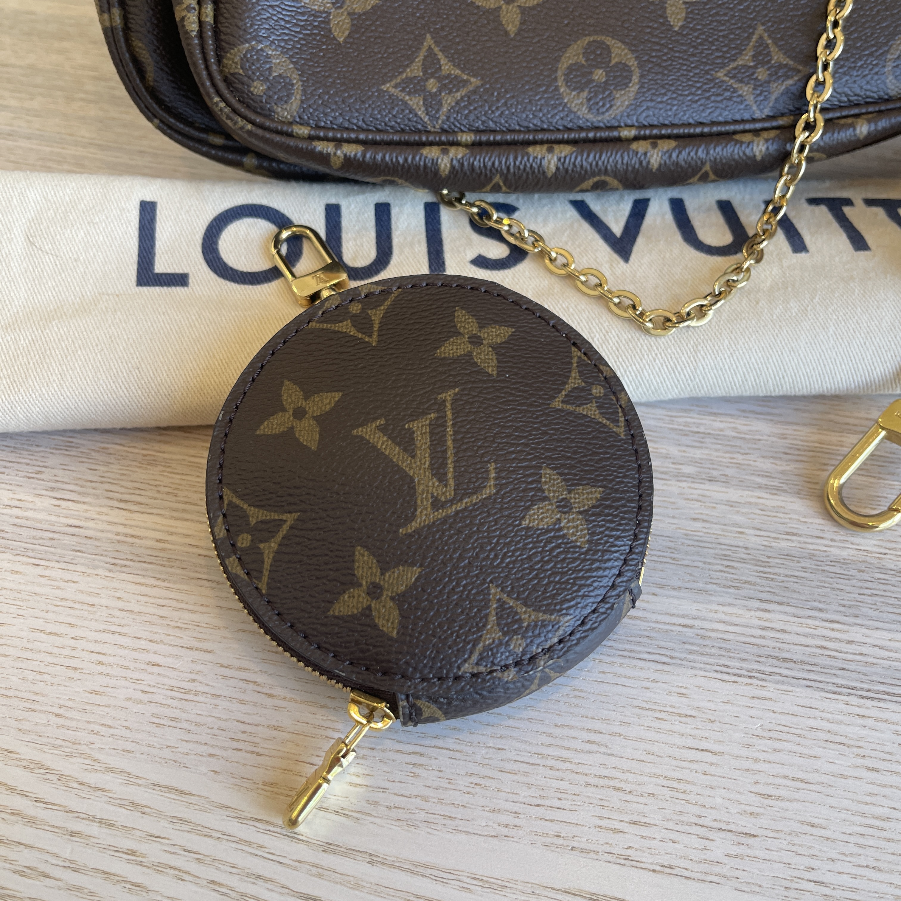 LV Multi Pochette Accessoires MPA In Monogram Canvas, Pink, 47% OFF