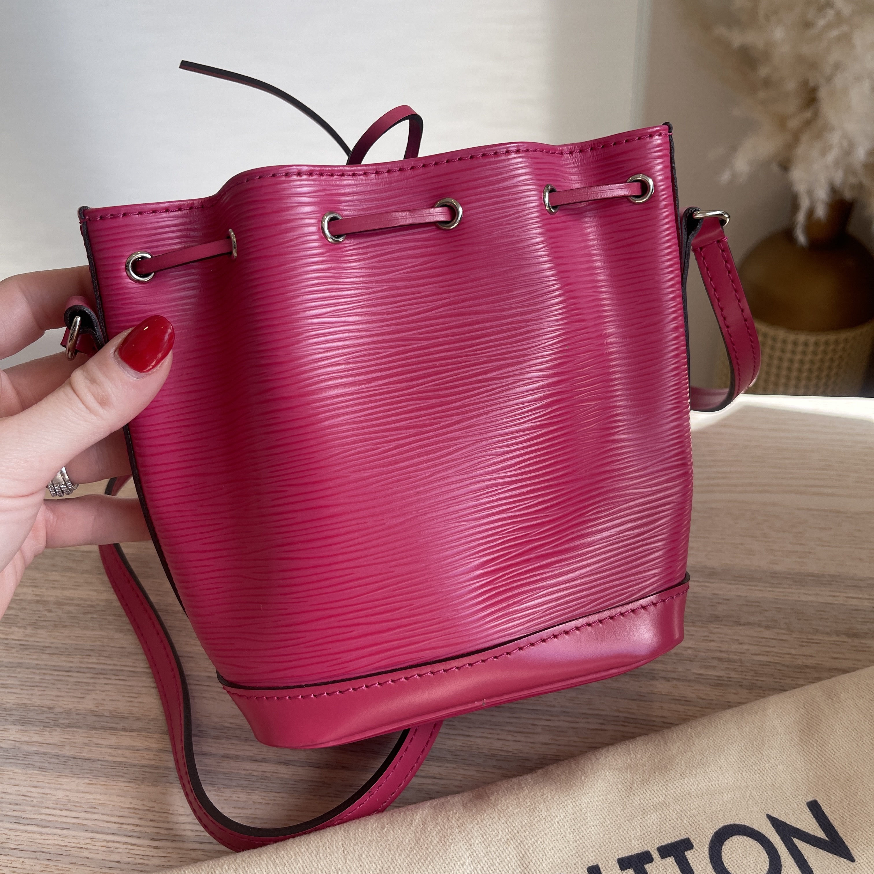 Louis Vuitton Japan Pre-Sale Nano-Noe, Pink, One Size