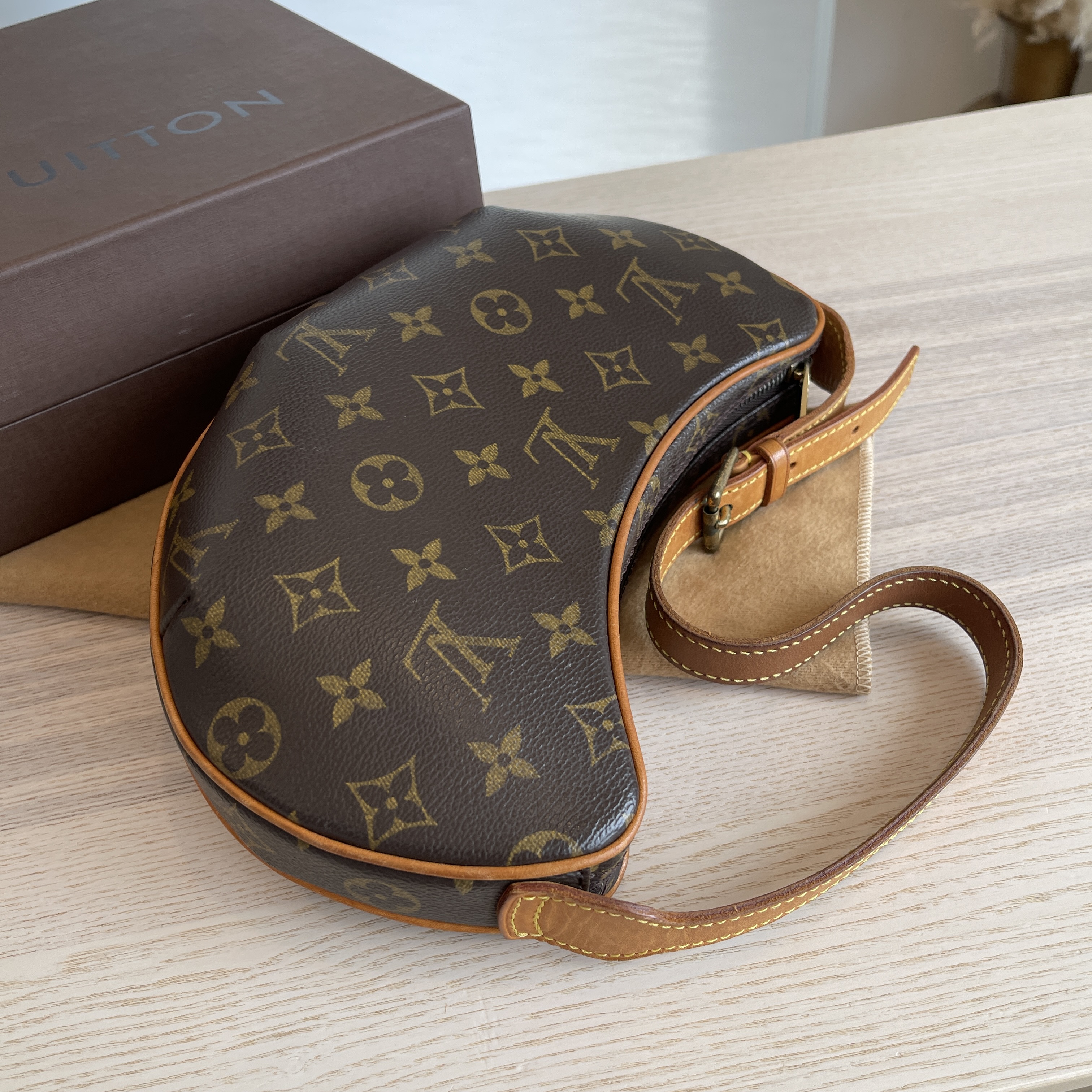 Louis Vuitton Croissant Handbag 215674