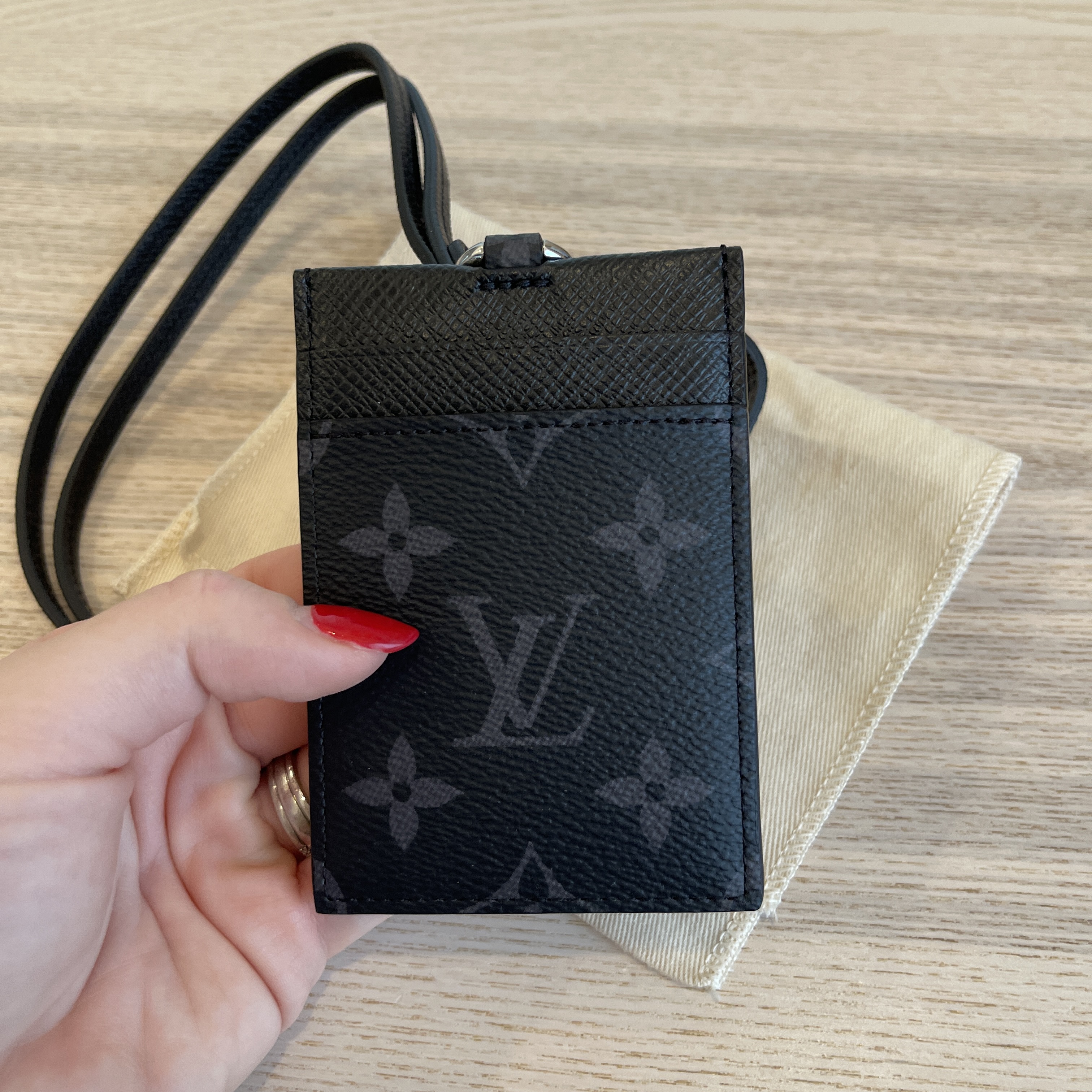 Louis Vuitton Monogram ID Card Holder, Designer Brand