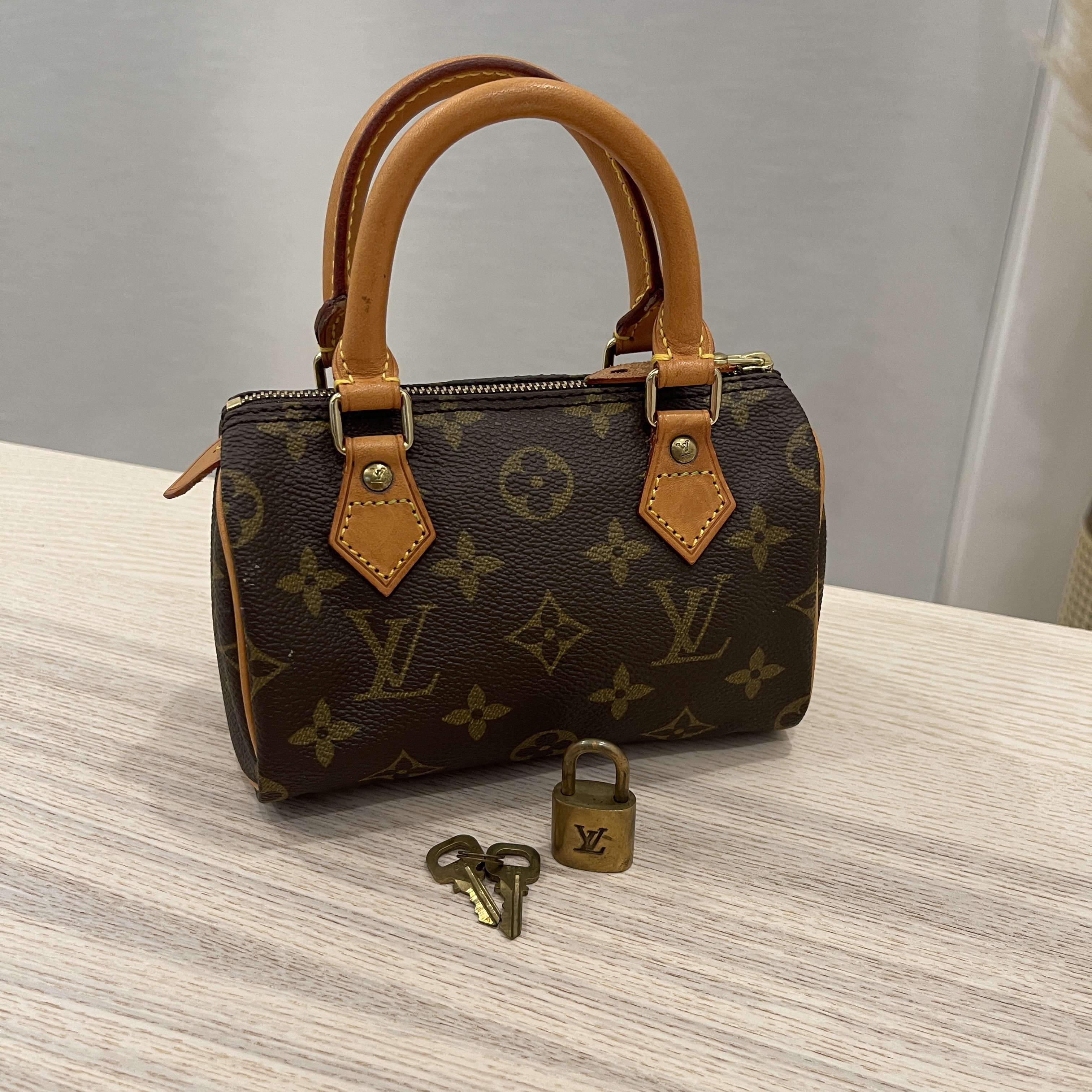 Louis Vuitton, Bags, Louis Vuitton Monogram Mini Sac Hl Speedy
