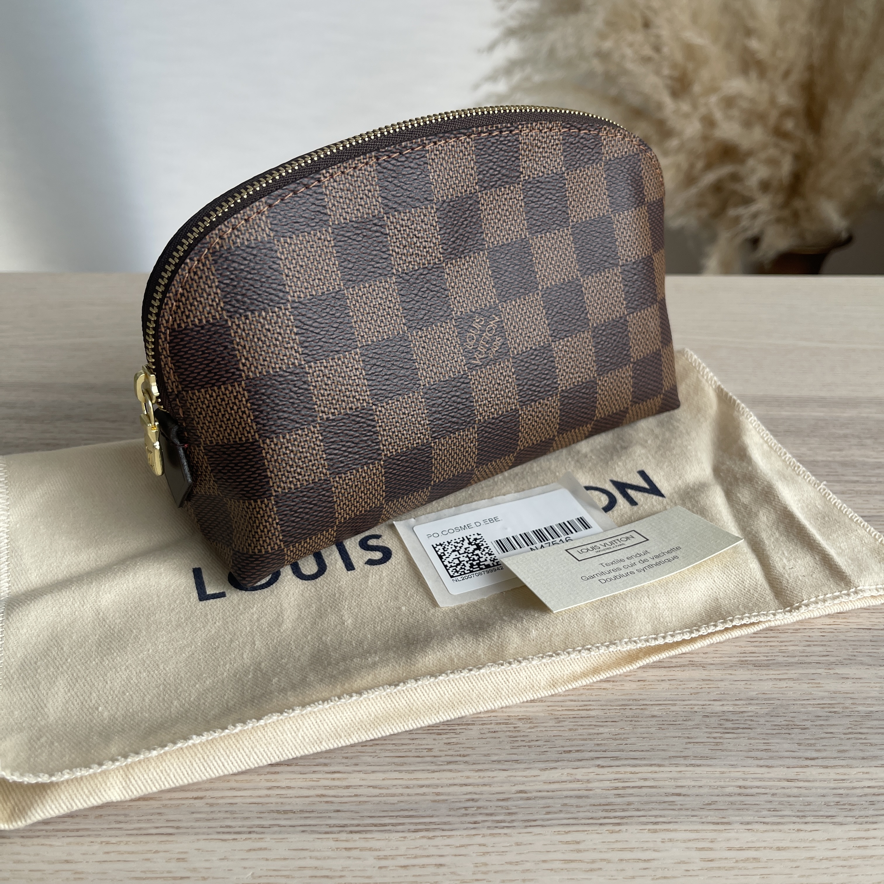 Louis Vuitton, Bags, Louis Vuitton Cosmetic Bag Brand New Never Used Dust  Bag Included