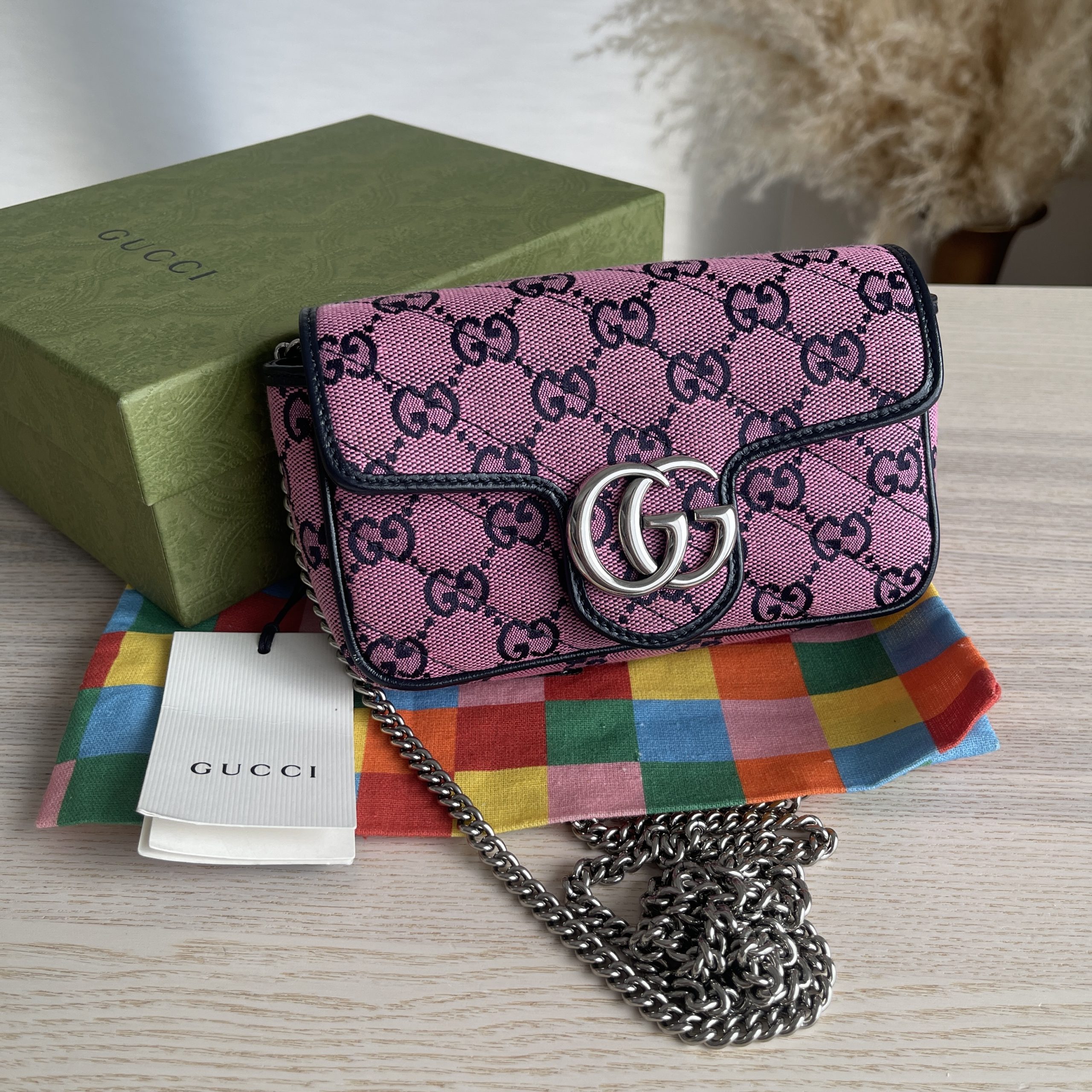 Gucci multicolor bag online