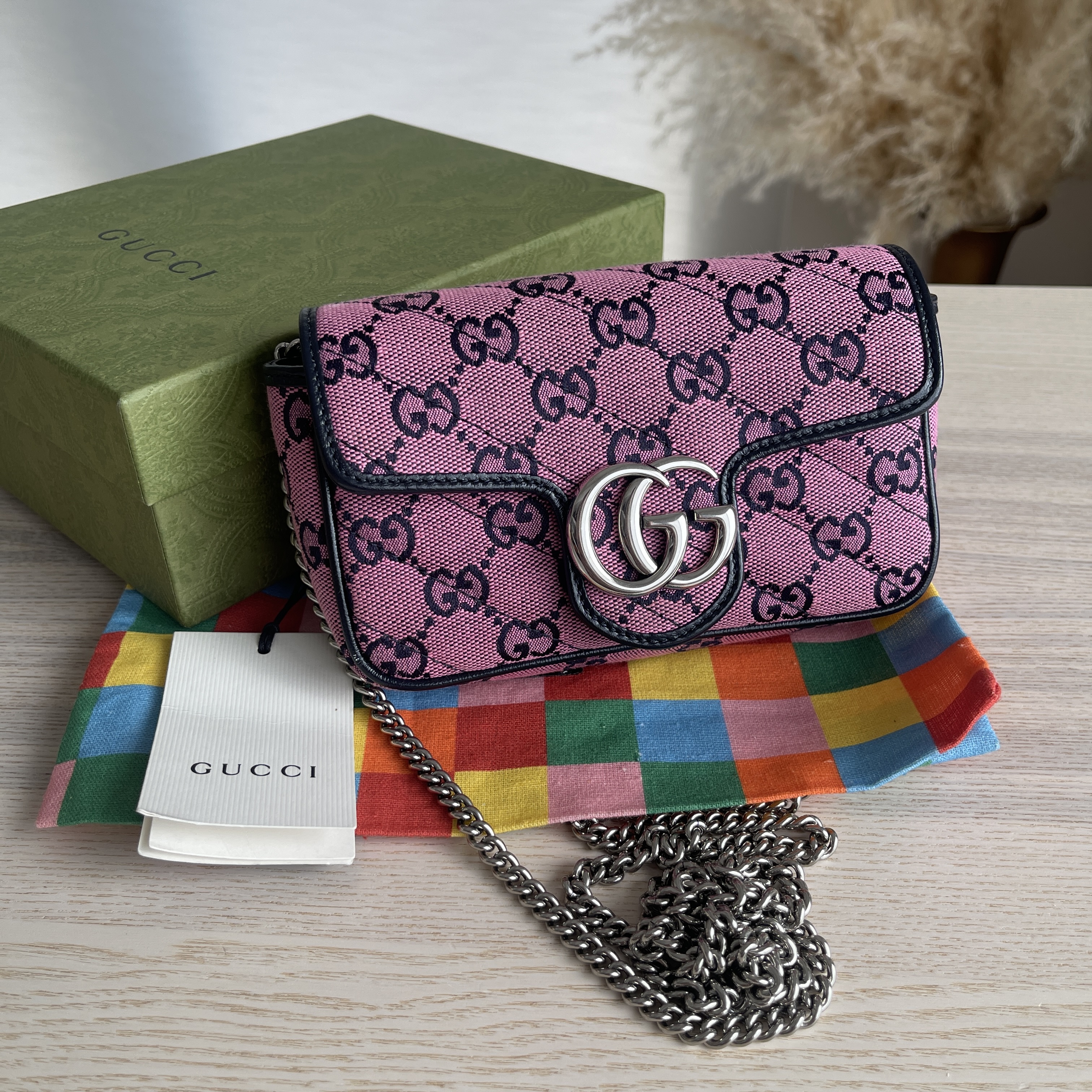 Gucci goes for the multicolor monogram in its latest collection
