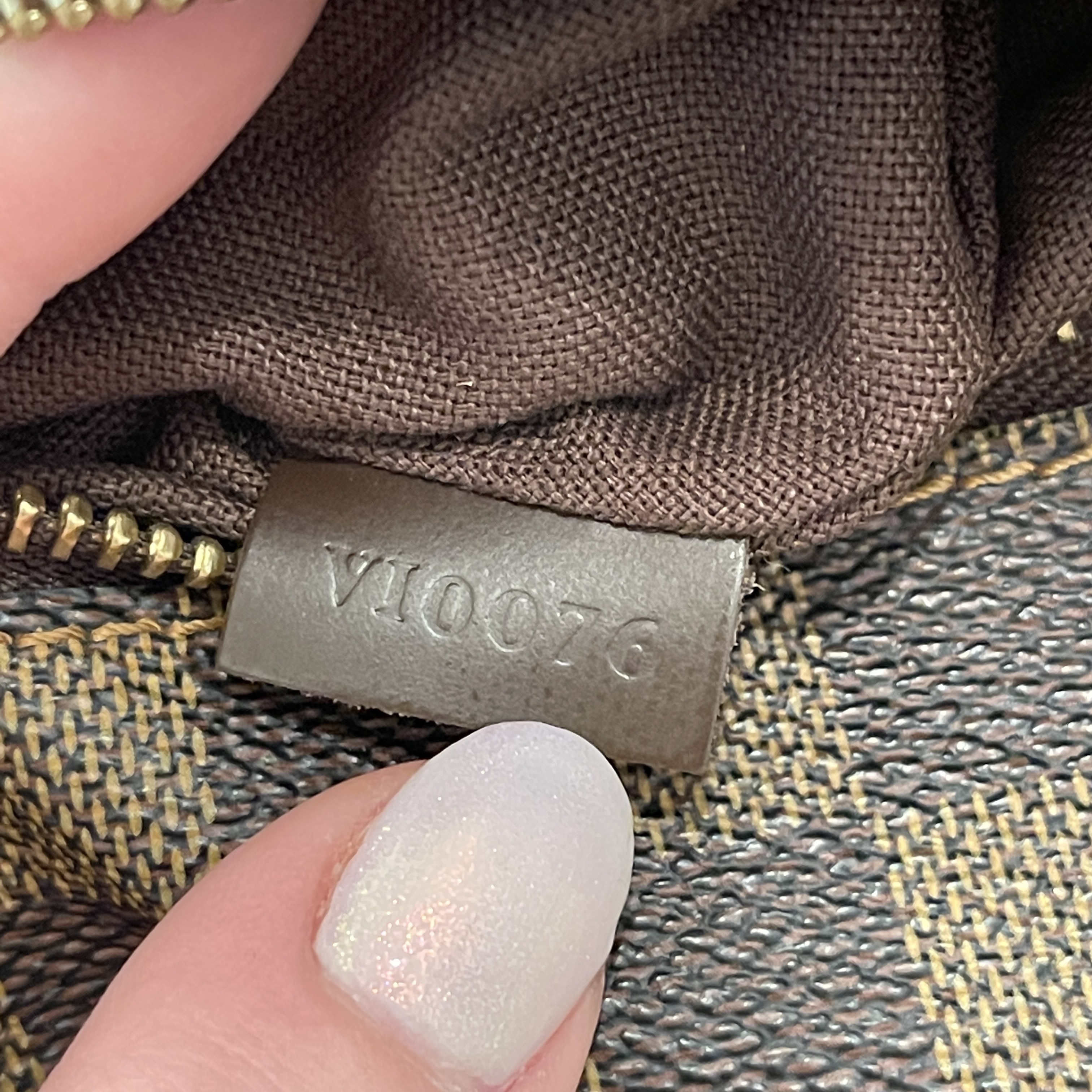 Shop authentic Louis Vuitton Damier Ebene Melville Waist Bag at revogue for  just USD 1,050.00