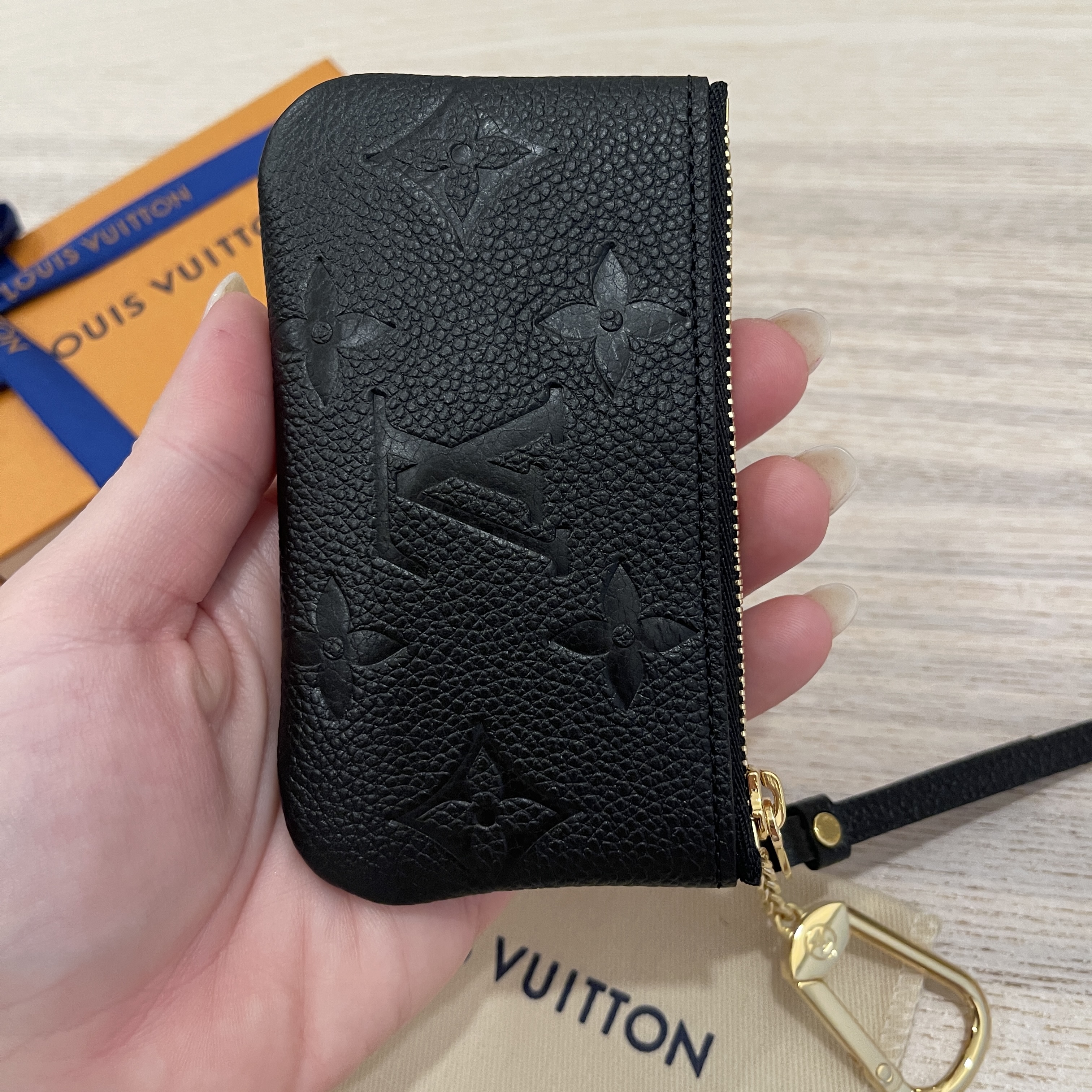 Louis Vuitton M60574 Zippy Coin Purse Monogram Empreinte Leather