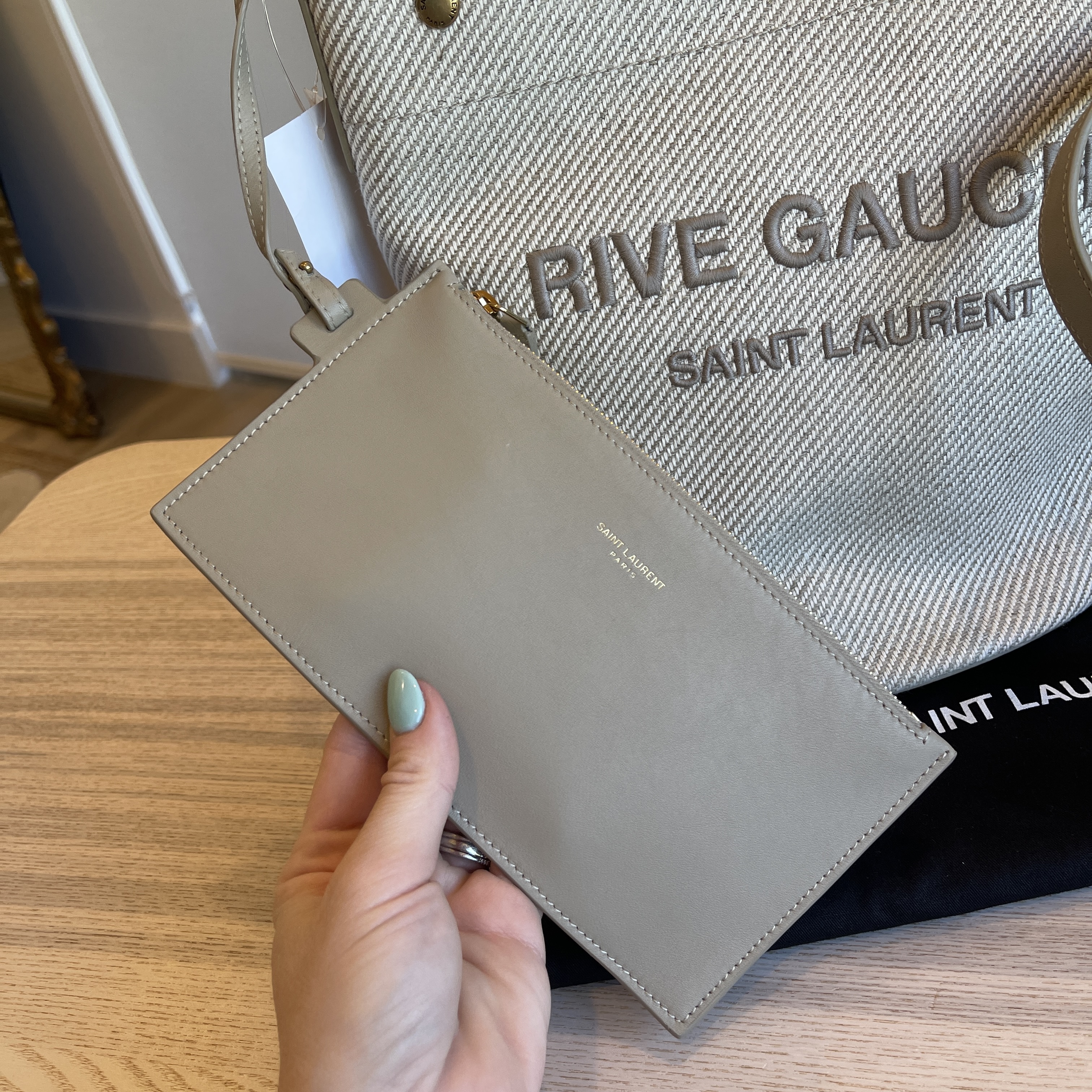 SAINT LAURENT RIVE GAUCHE BUCKET BAG – Baltini