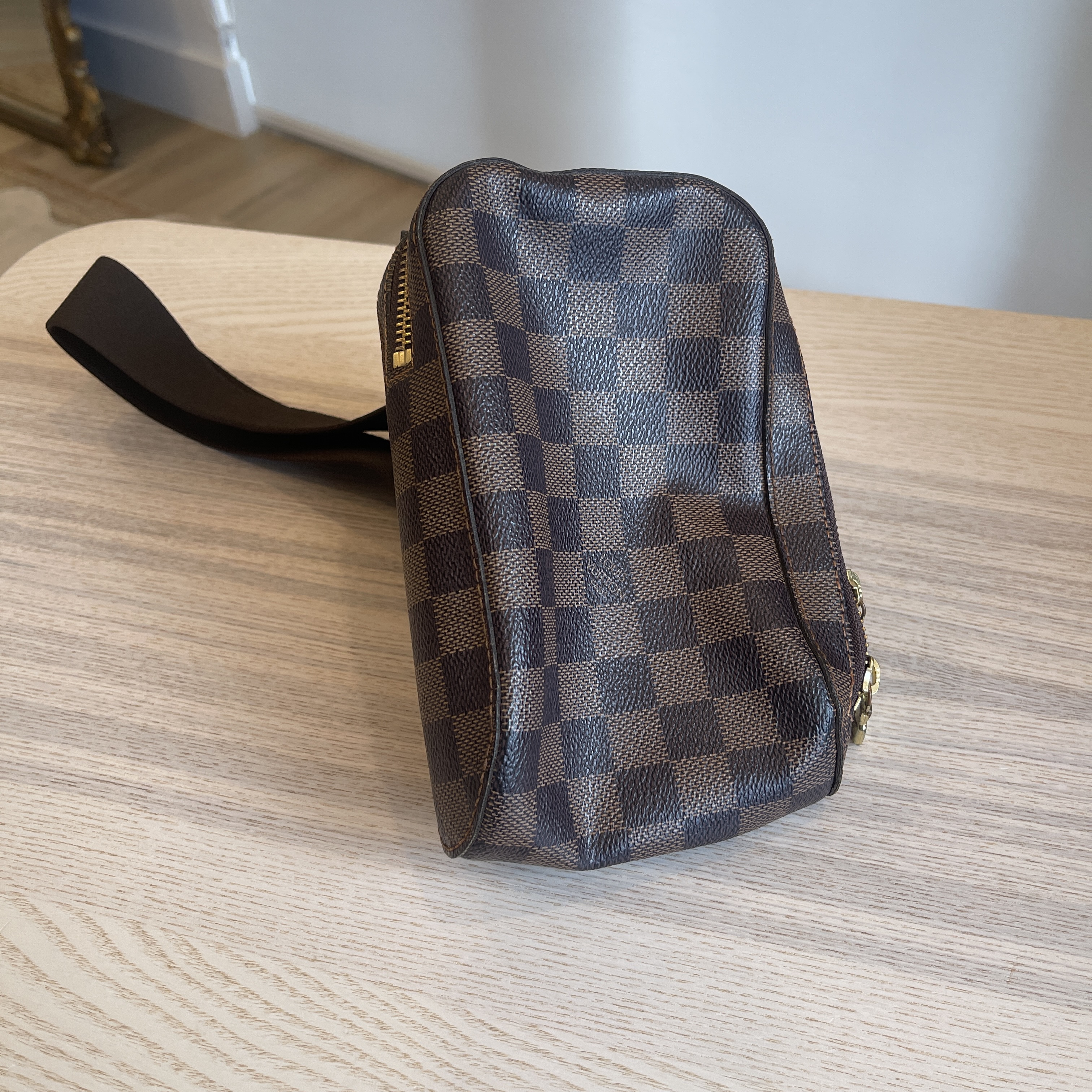 LOUIS VUITTON Damier Ebene Geronimos 1280436