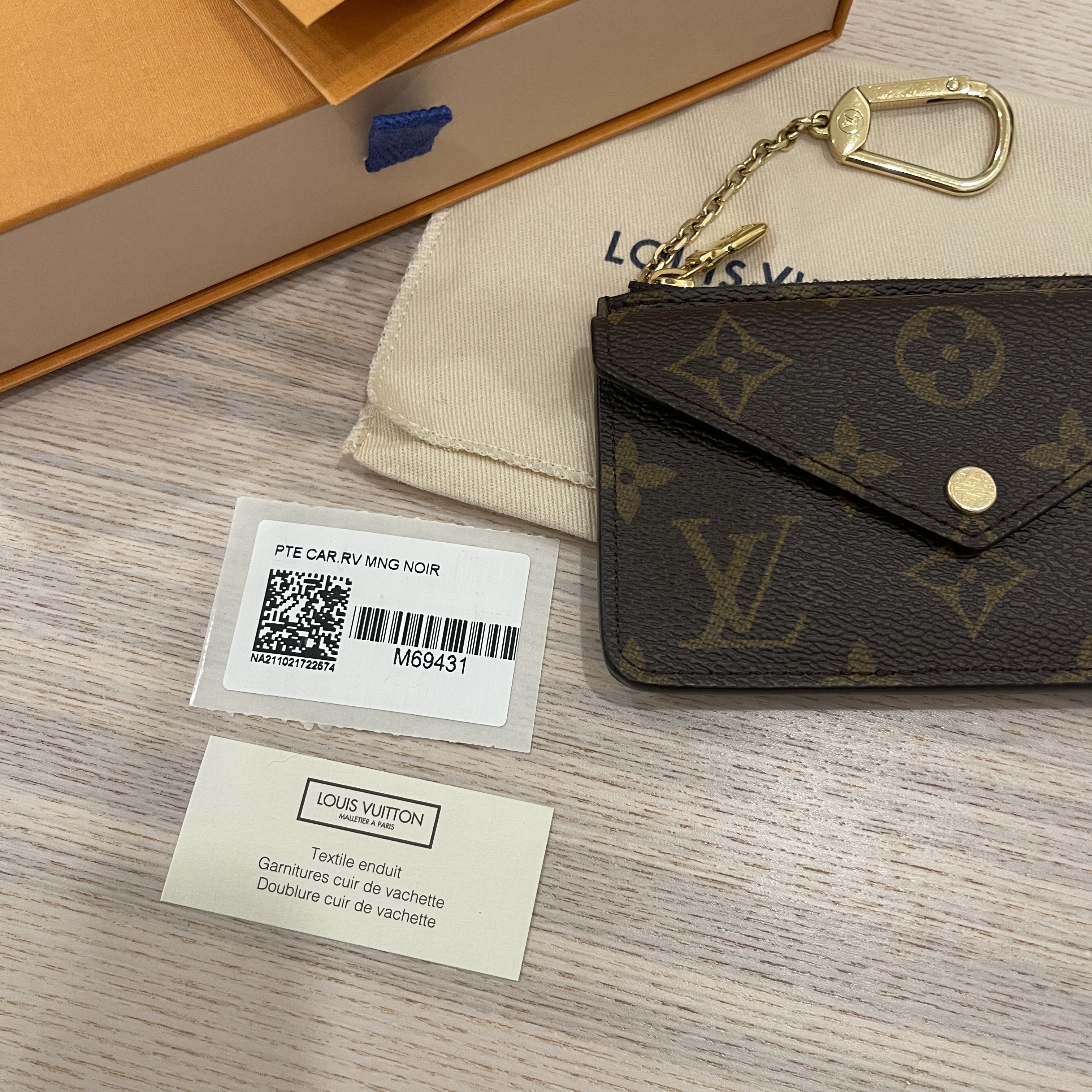 Louis Vuitton Recto Verso vs Key Pouch - Empreinte 