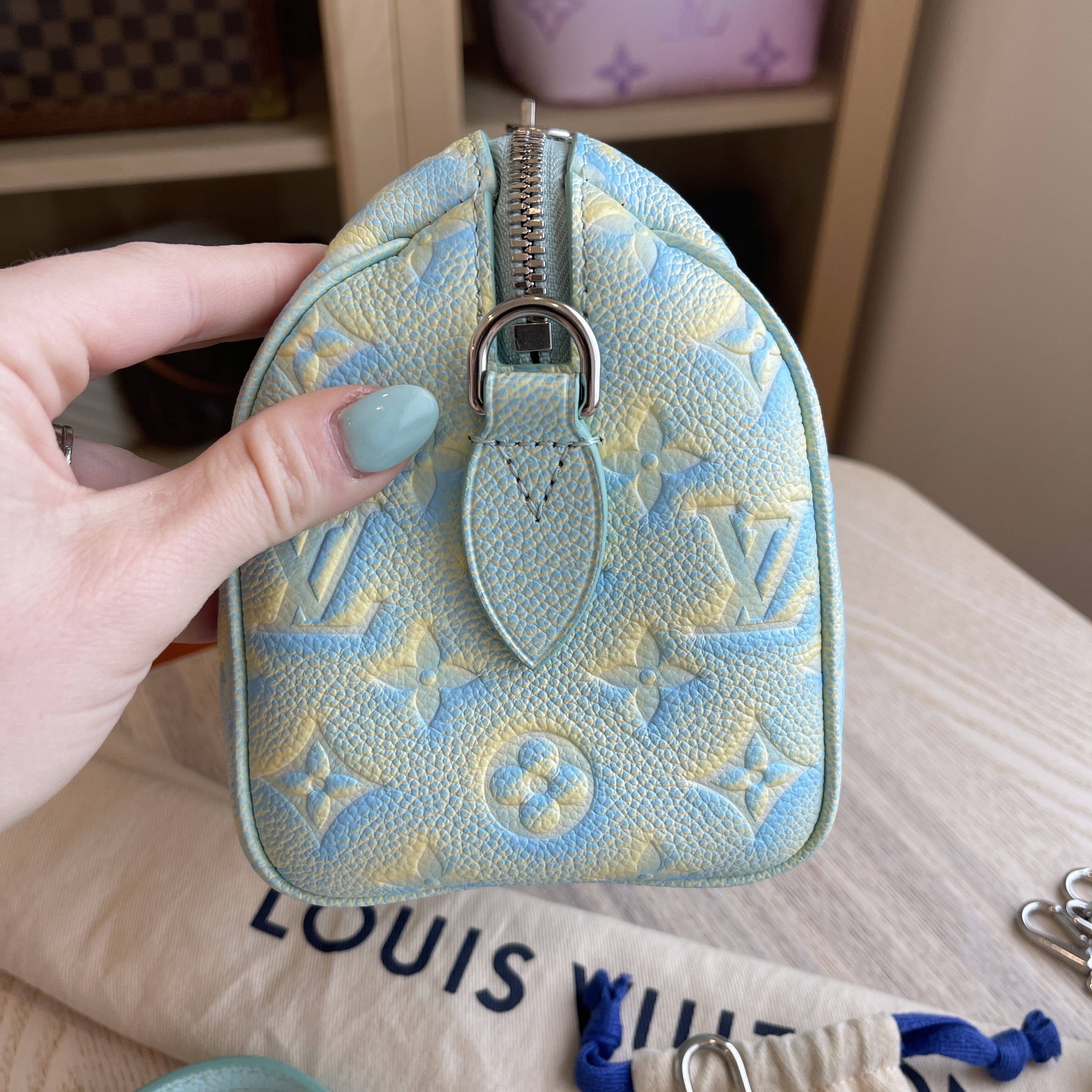 Louis Vuitton Summer Stardust Collection 💕✨ Its prettier in person! #