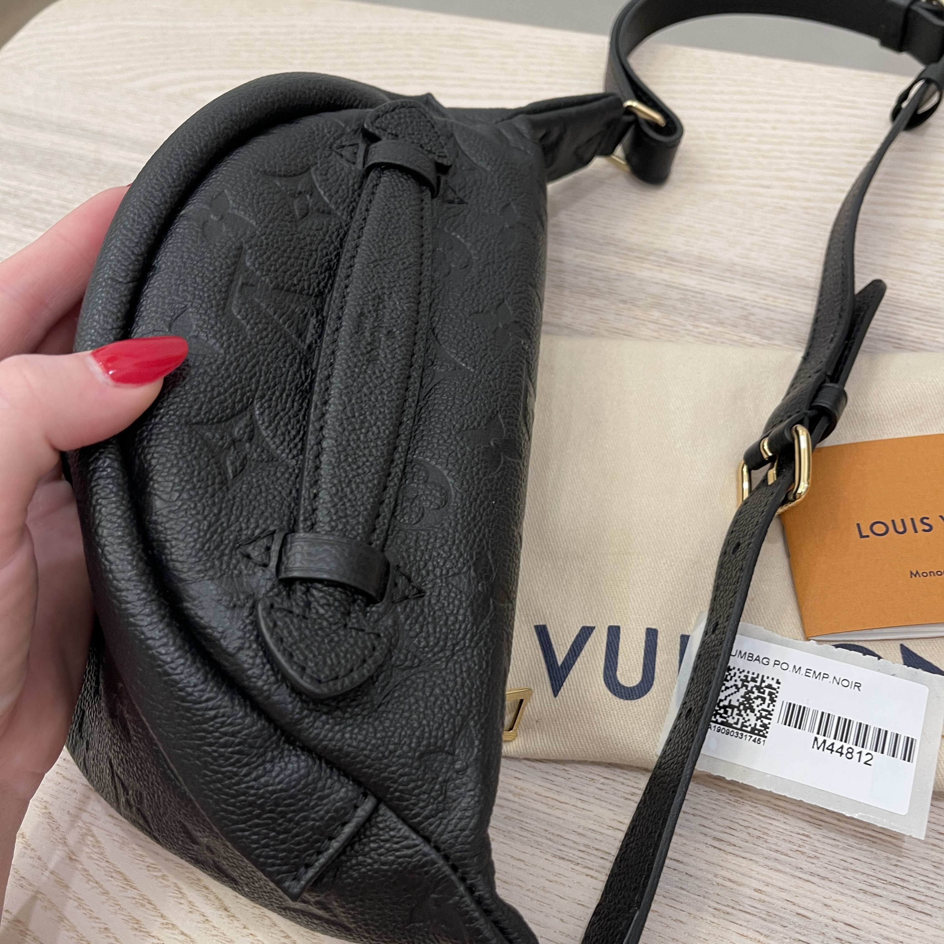 ❌SOLD❌Louis Vuitton Empreinte Bumbag - highly sought after