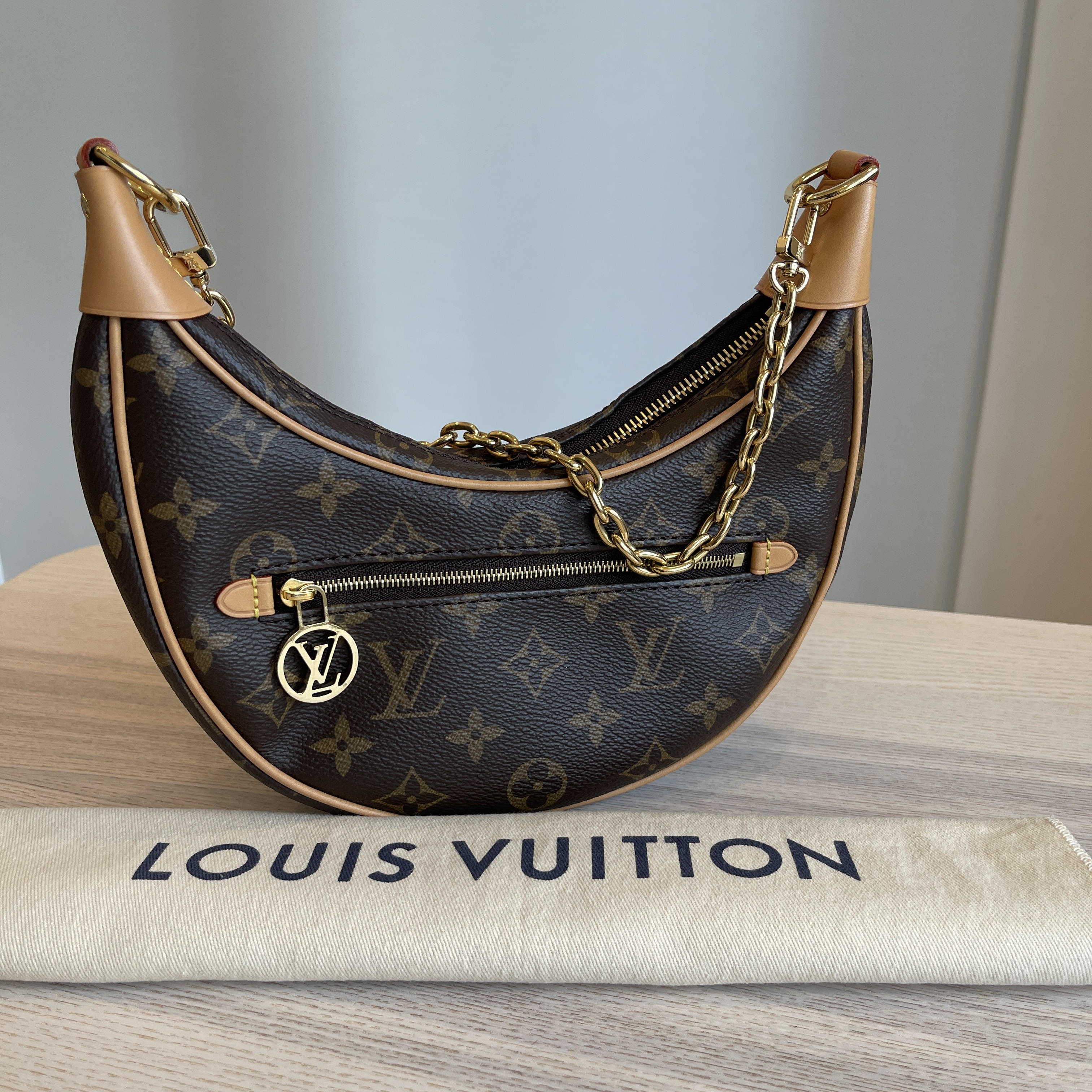 Louis Vuitton Monogram Canvas Loop PM Bag w/o Leather Strap