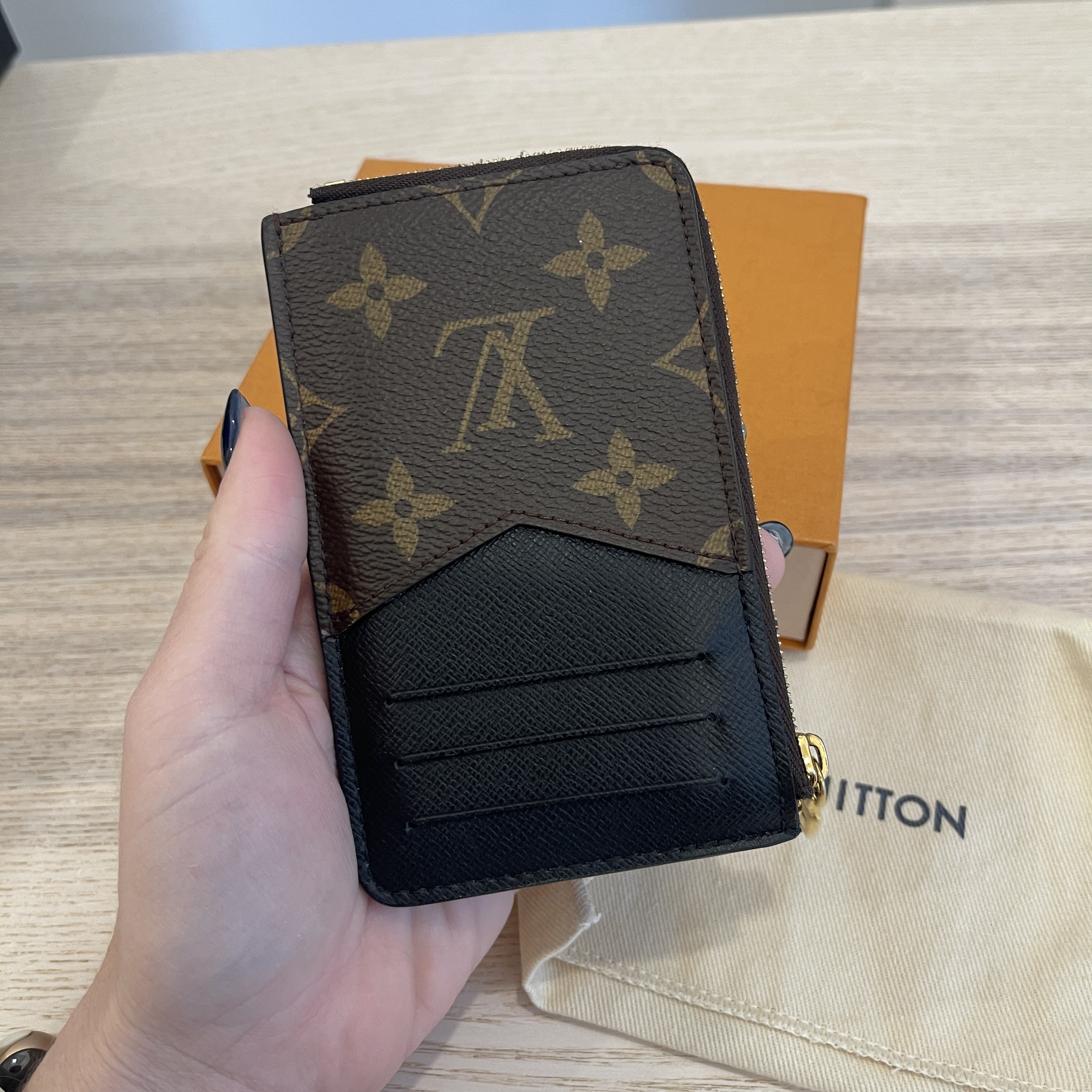 LOUIS VUITTON RECTO VERSO CARD HOLDER N60405 MADE IN FRNCE