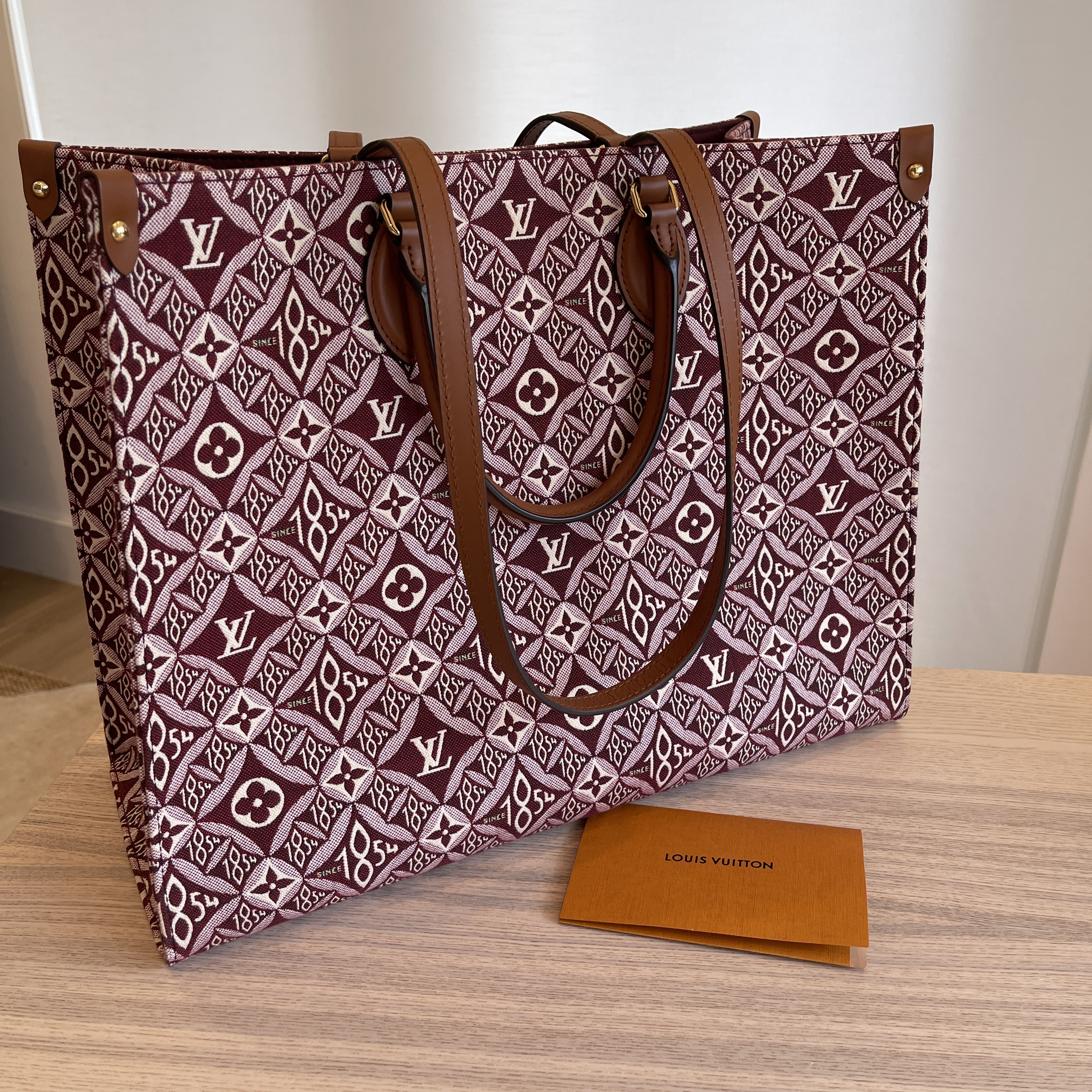 Louis Vuitton OnTheGo Tote Limited Edition Cities Colored Monogram Giant at  1stDibs