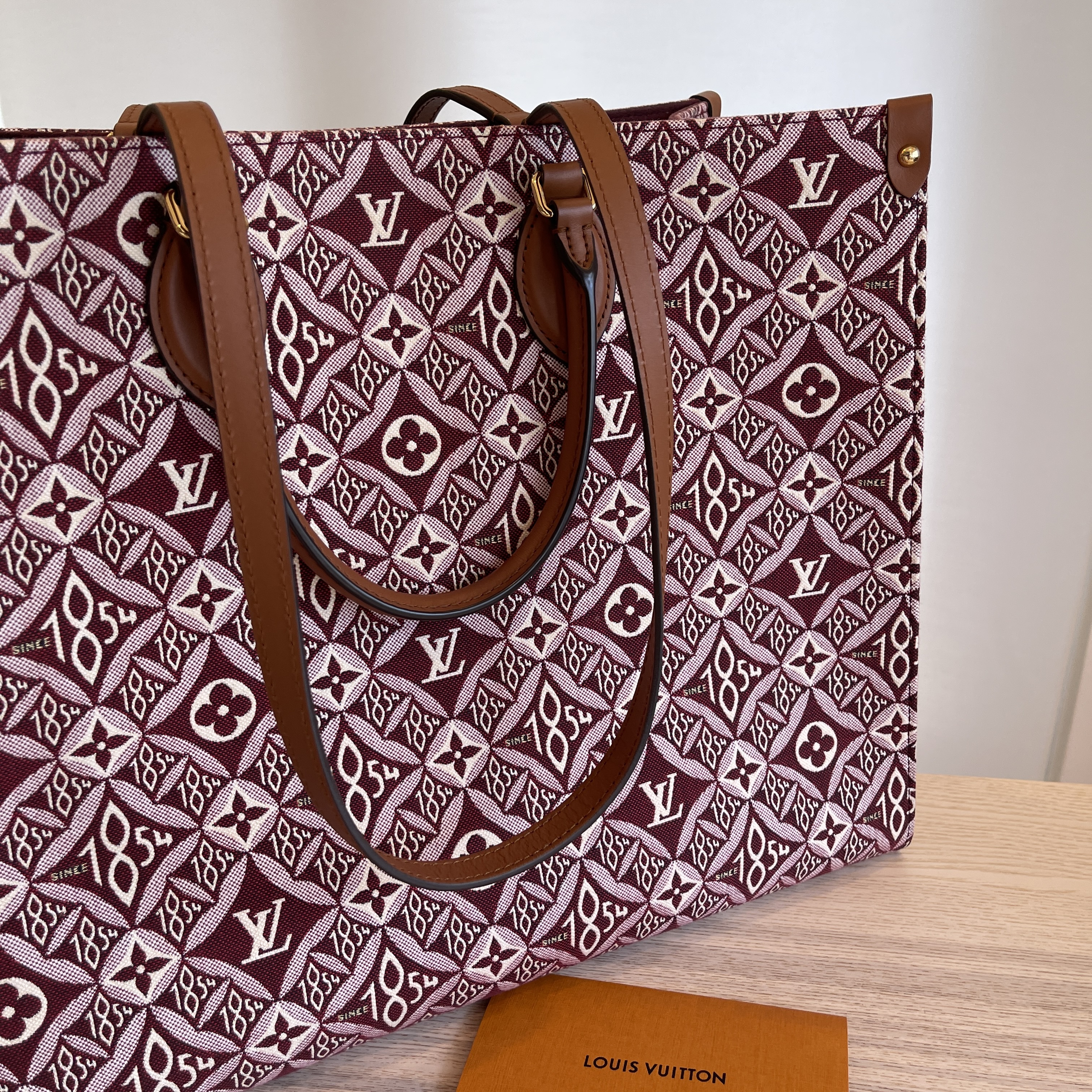 Louis Vuitton OnTheGo Tote Limited Edition Since 1854 Monogram Jacquard GM  Multicolor 1839061