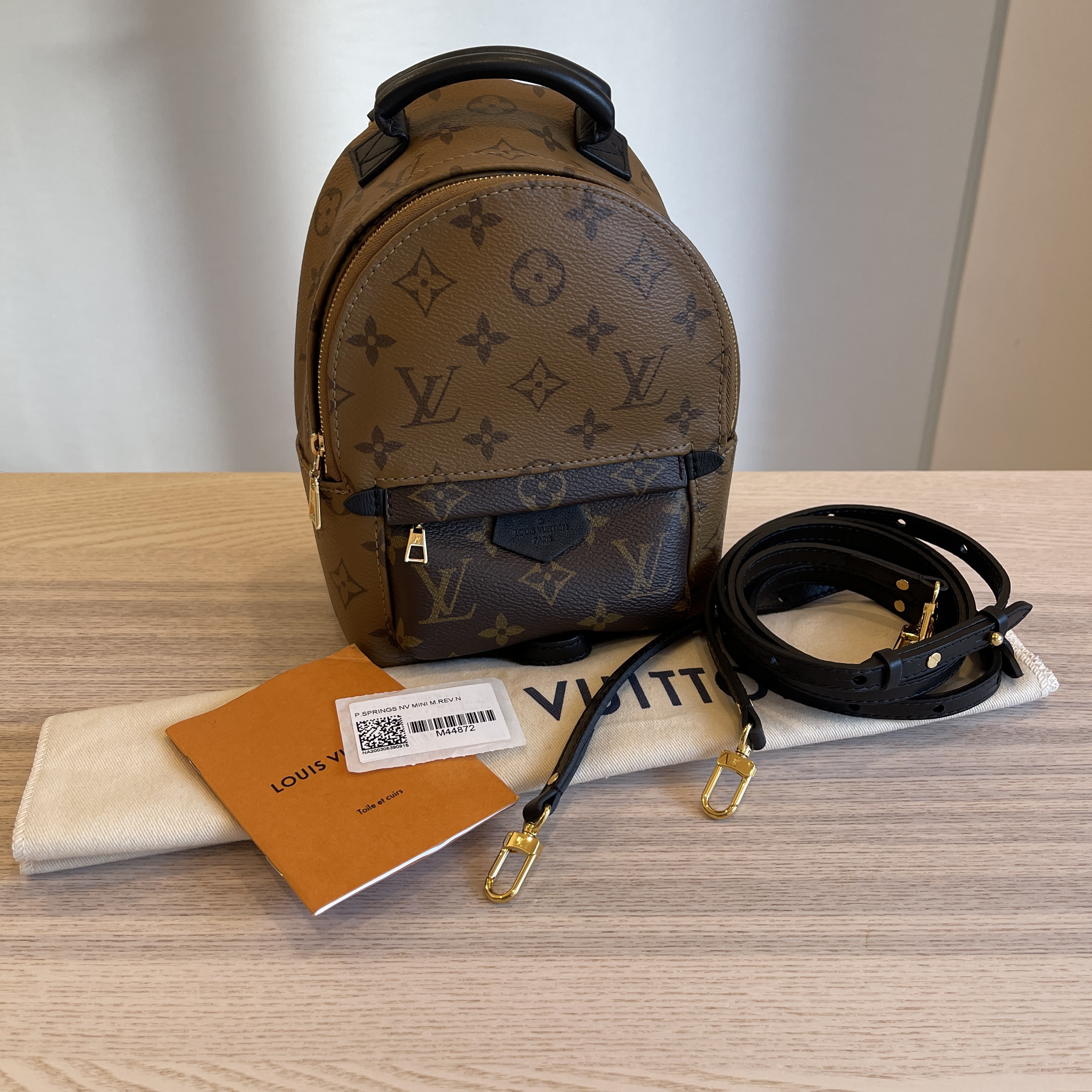 Louis Vuitton, Bags, Palms Spring Backpack Mrev