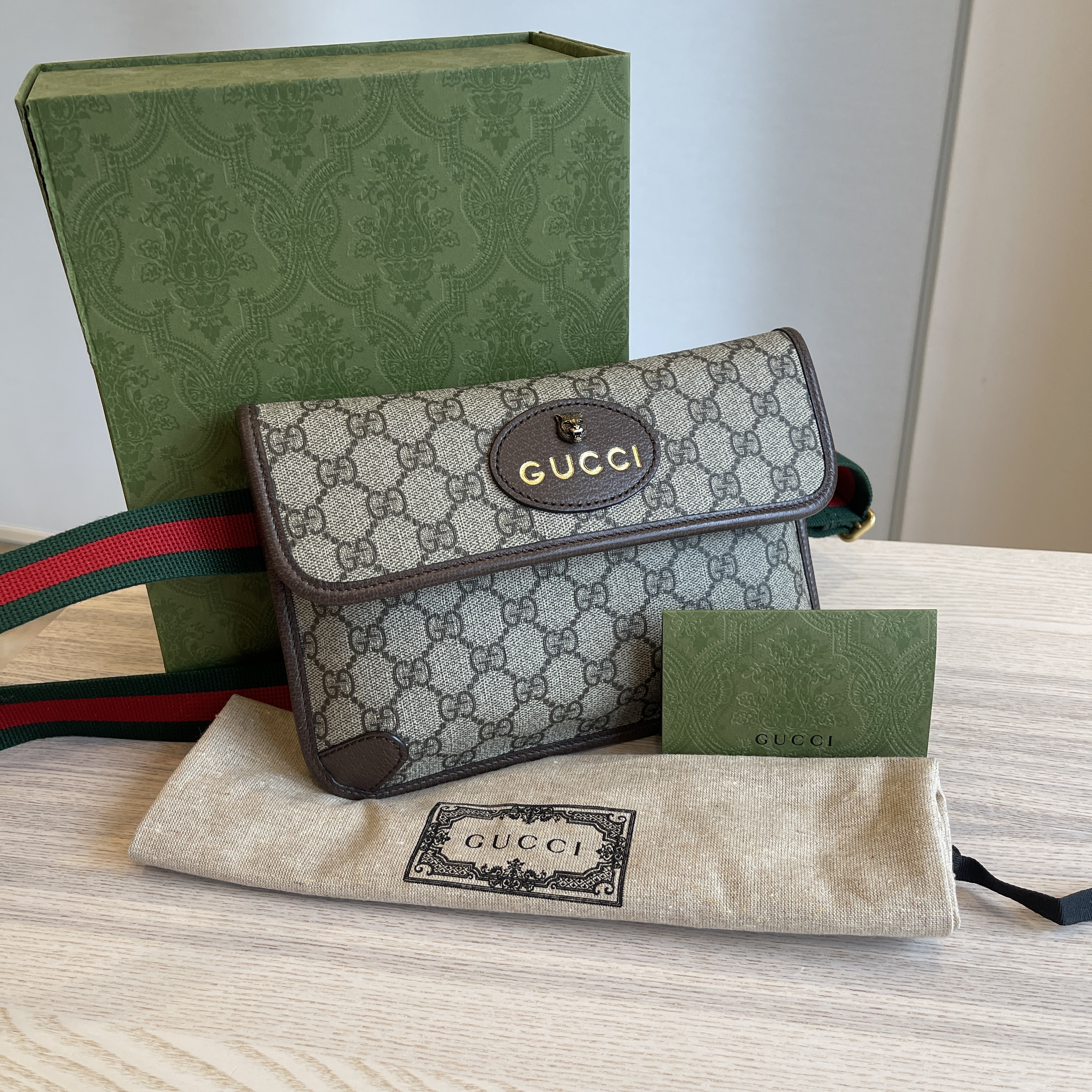 Gucci Vintage Beige Pochette Supreme Belt Bag, Best Price and Reviews