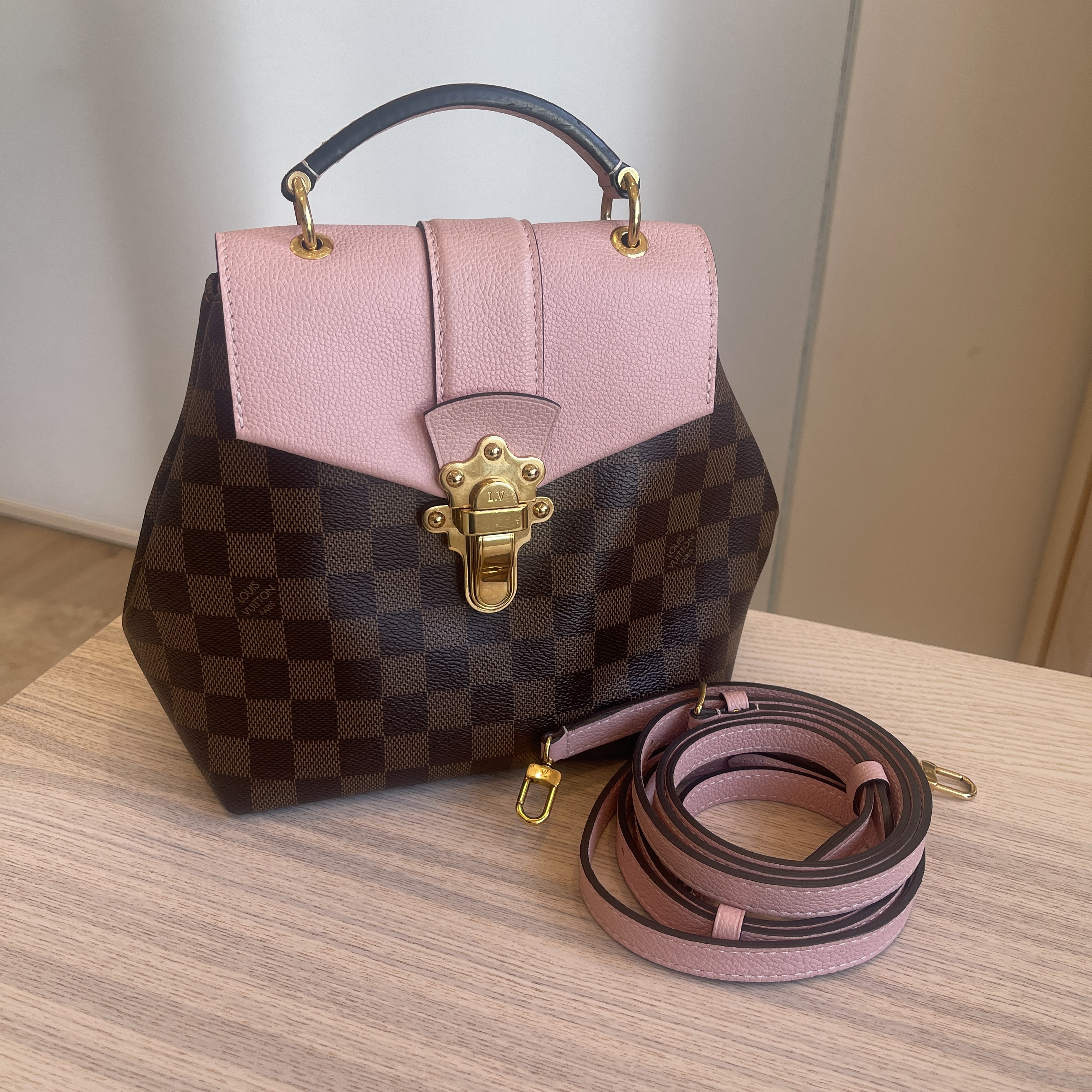 Louis Vuitton Damier Ebene Magnolia Clapton Backpack - A World Of Goods For  You, LLC