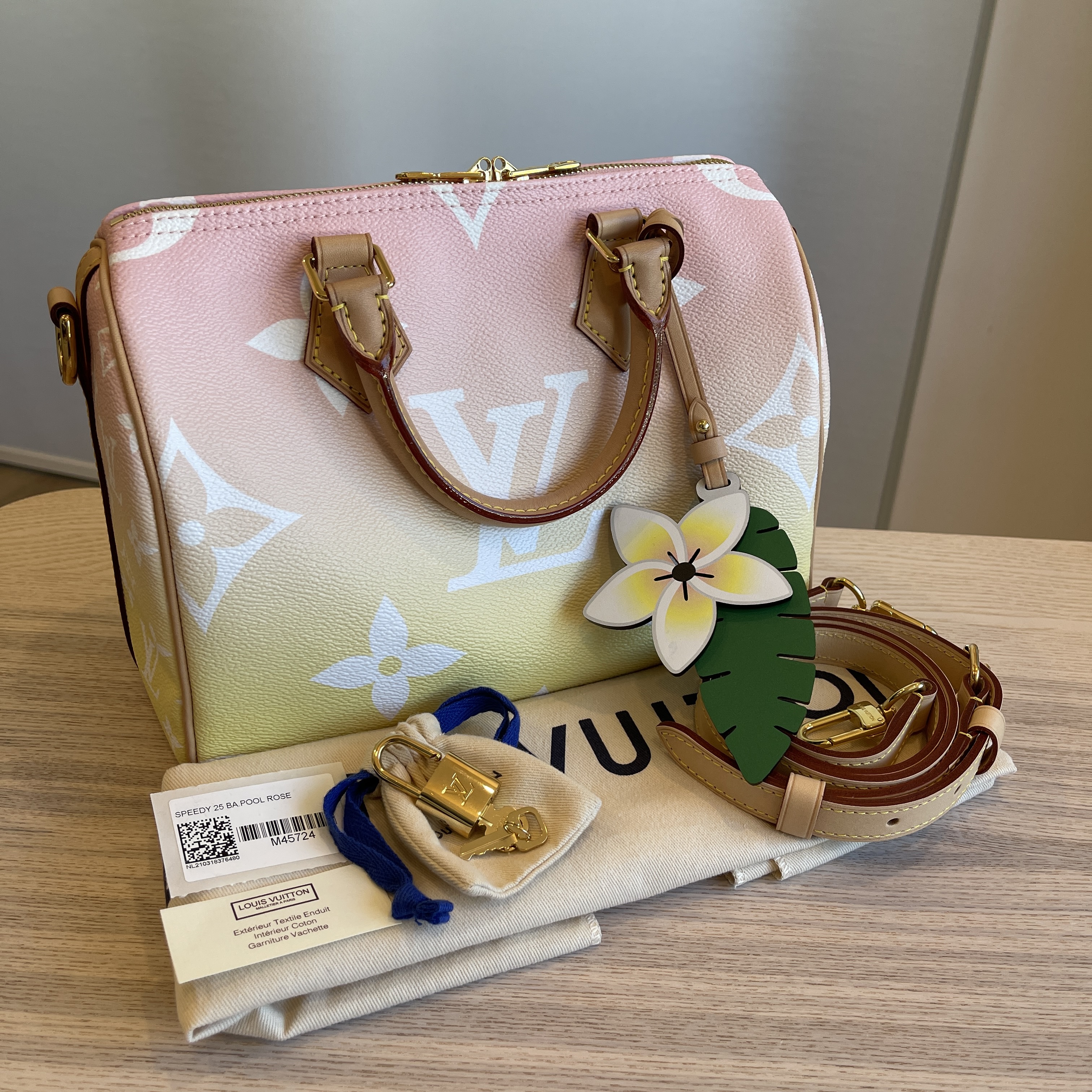 Review My Lux] Louis Vuitton Pool collection Speedy 25 pink 2021