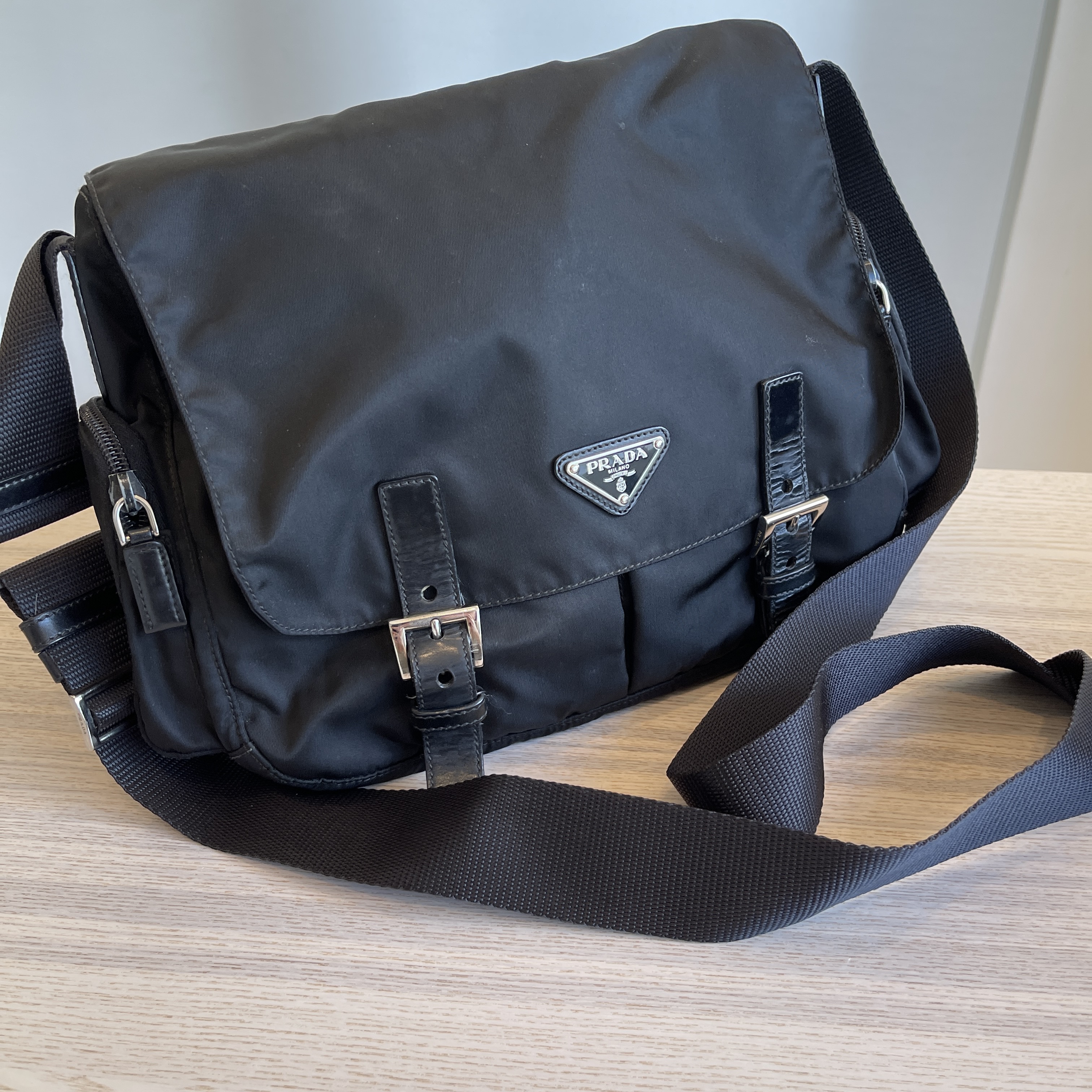 Prada Vela Sport Messenger Bag - ShopStyle