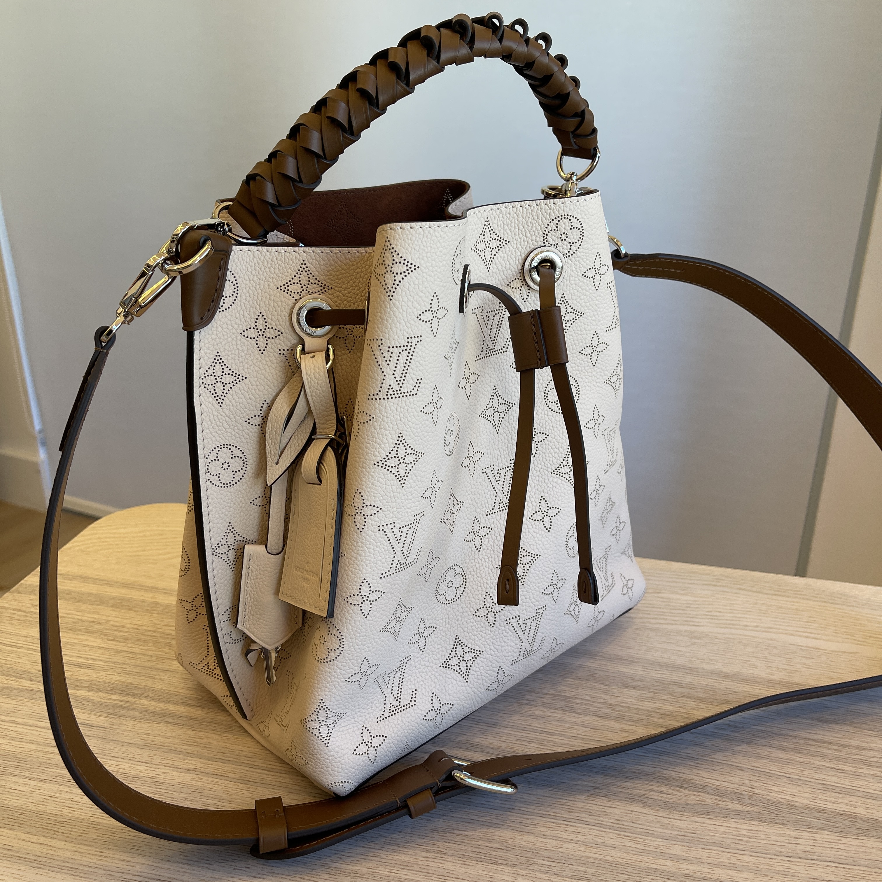 Louis Vuitton - Muria - Leather - Cream - Women - Handbag - Luxury