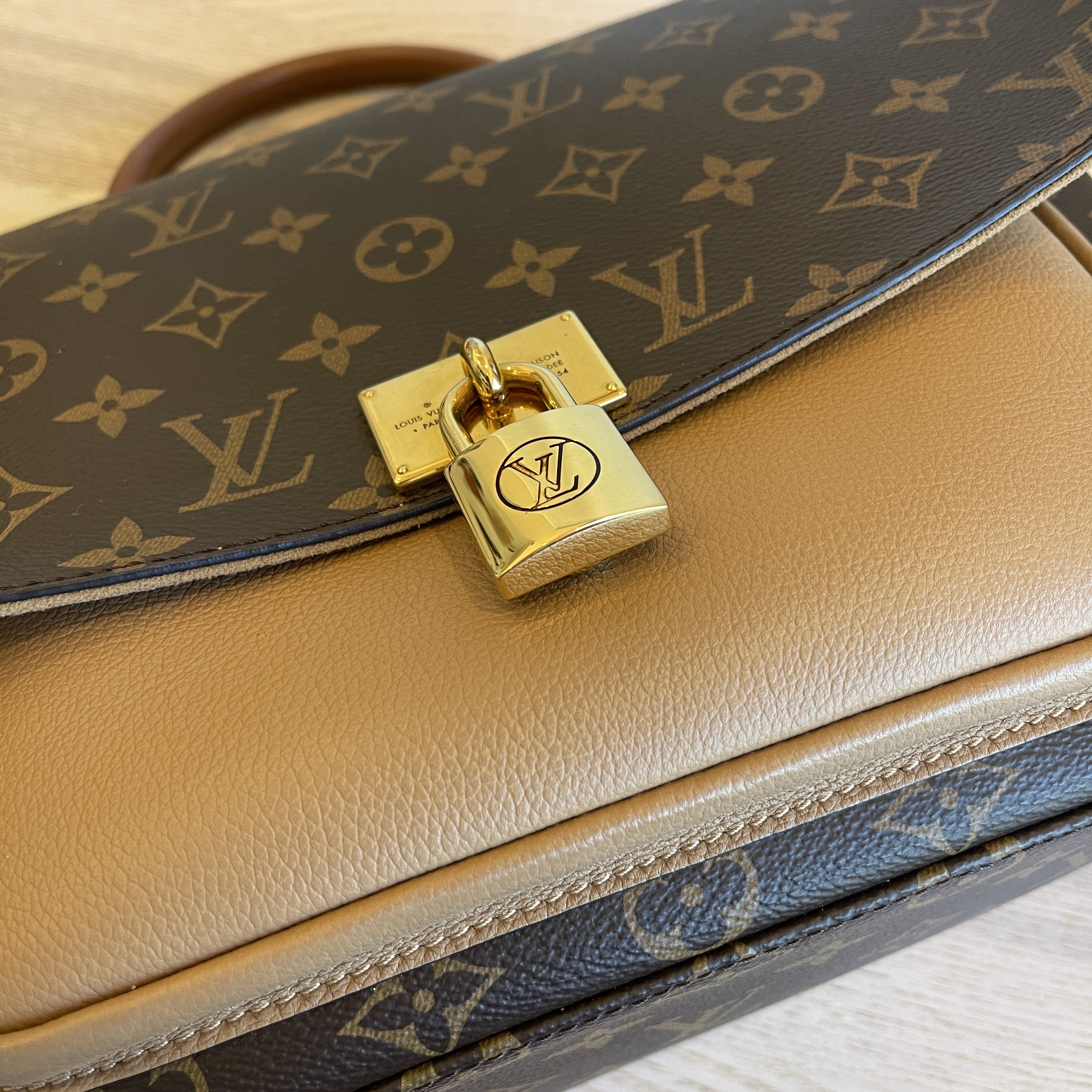 Louis Vuitton Monogram Marignan Sesame - Brown Handle Bags, Handbags -  LOU721210