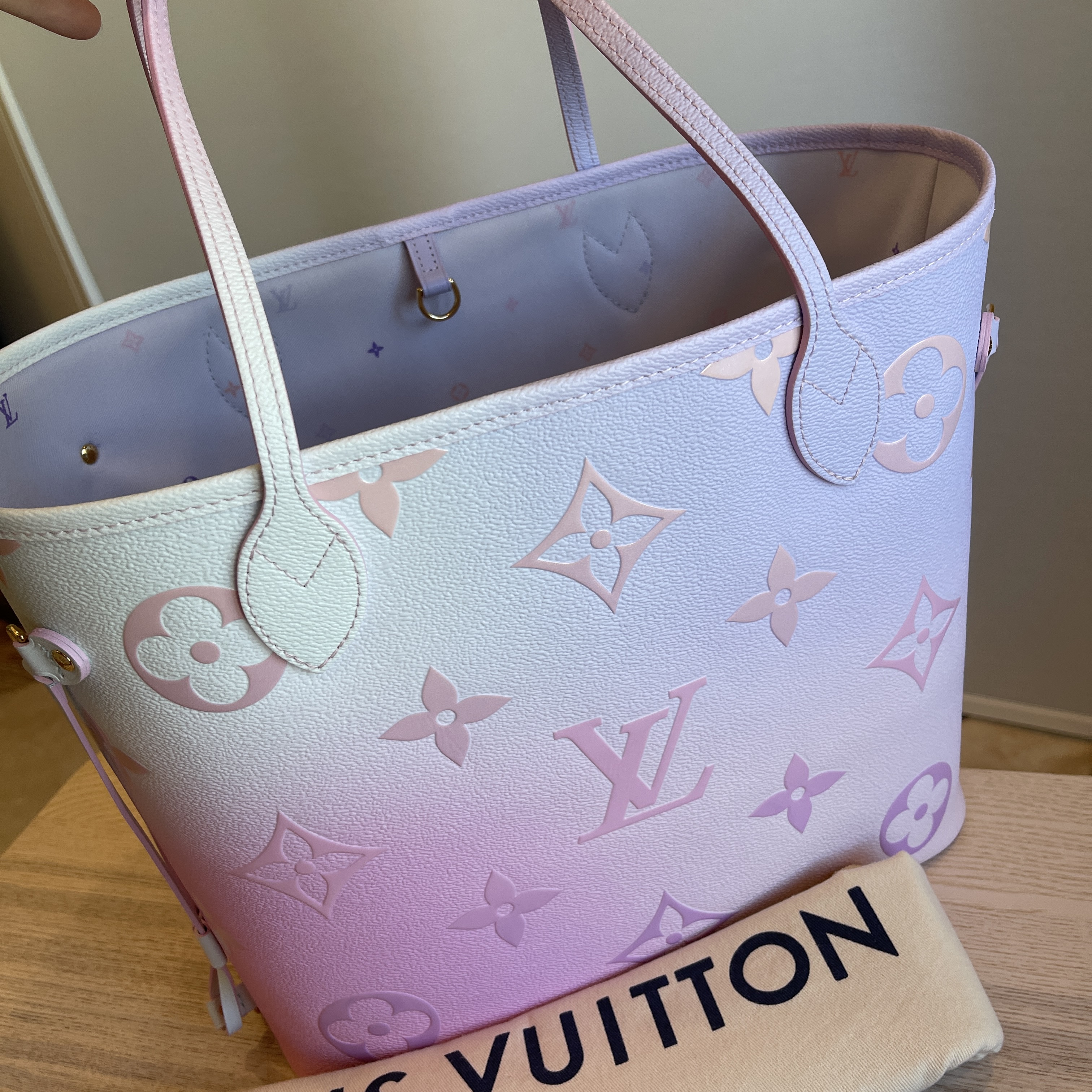 Louis Vuitton Monogram Spring in City Sunrise Pastel Neverfull MM - Totes,  Handbags - LOU617389