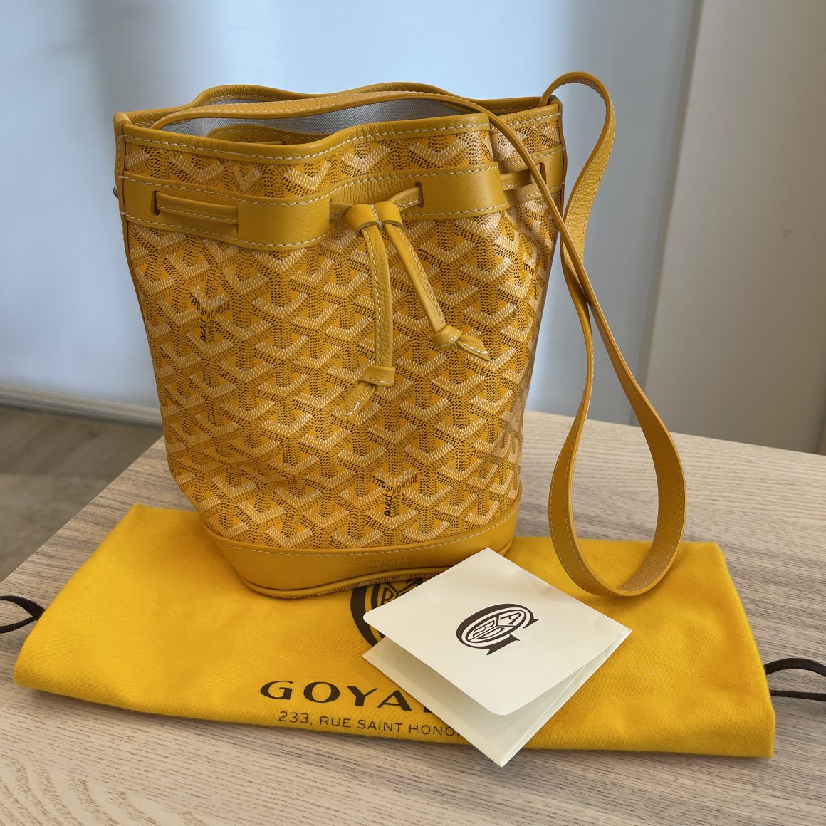 Goyard Goyardine Petit Flot - Black Bucket Bags, Handbags