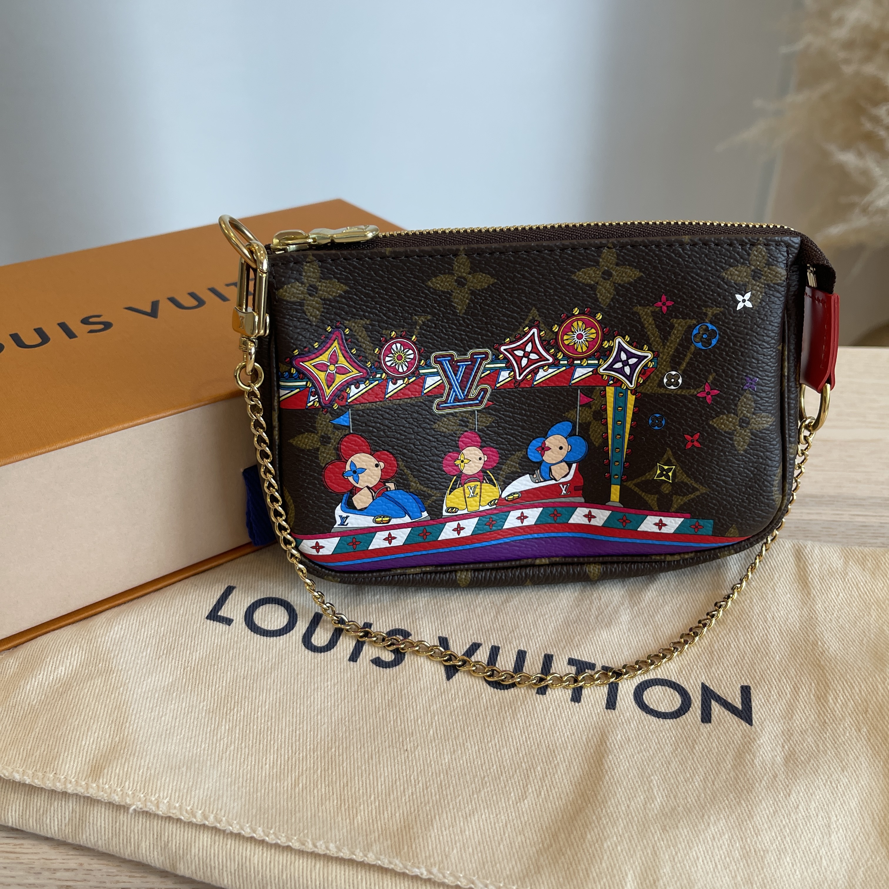 Louis Vuitton Monogram 2020 Christmas Animation Bumper Car Bag Charm -  Ann's Fabulous Closeouts