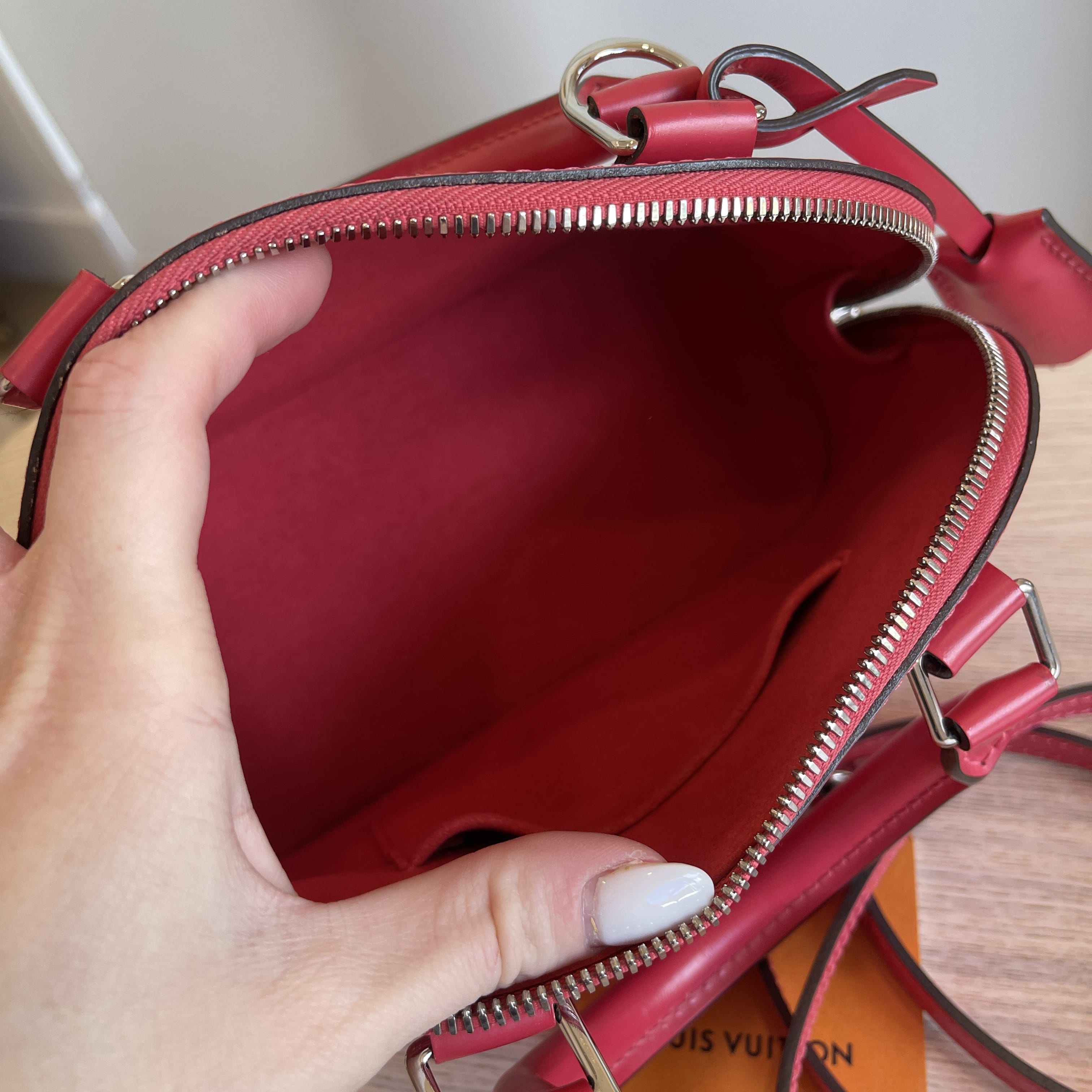 Louis Vuitton Framboise Alma BB Sporty Bag – The Closet