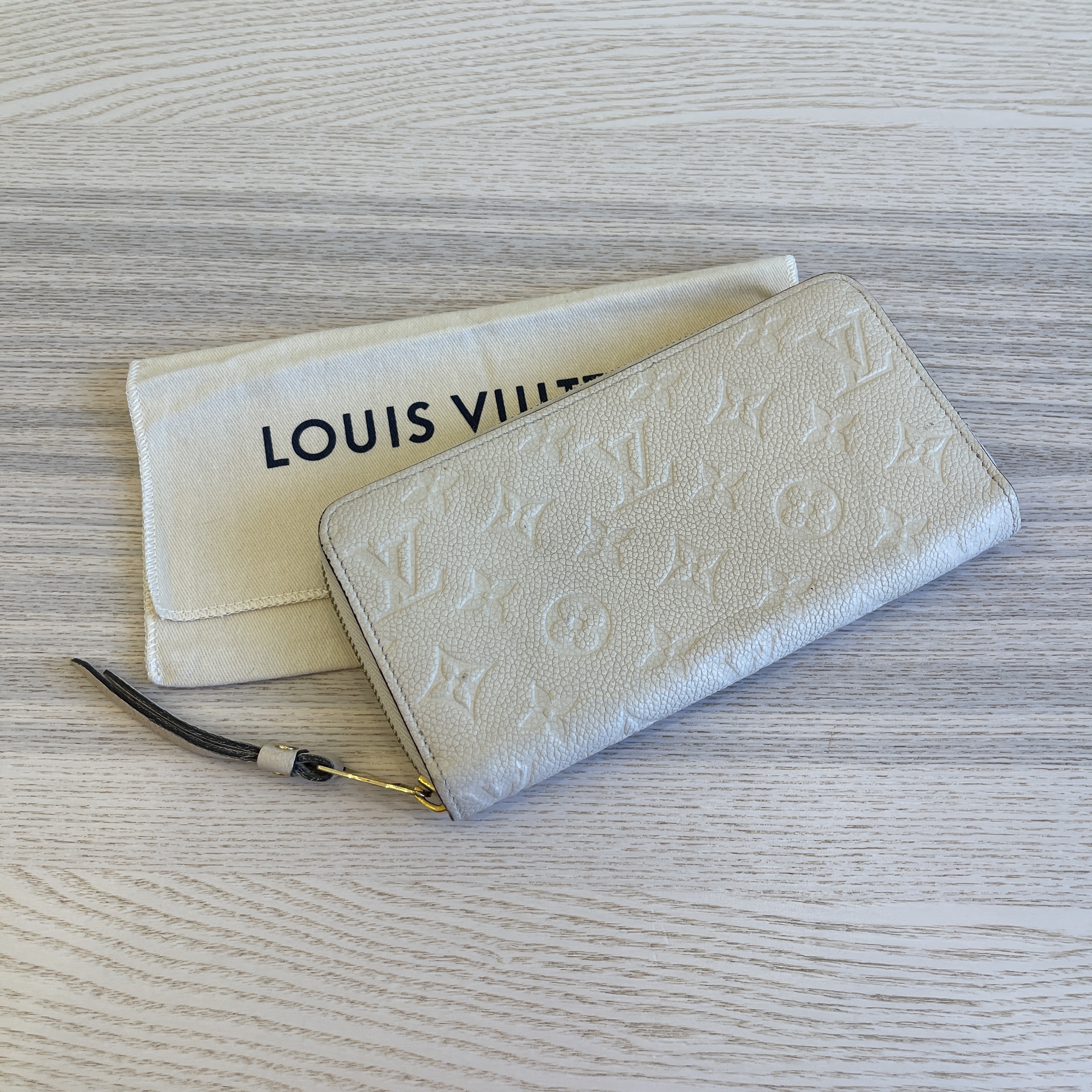 Louis Vuitton Empreinte Zippy GM Monogram Wallet