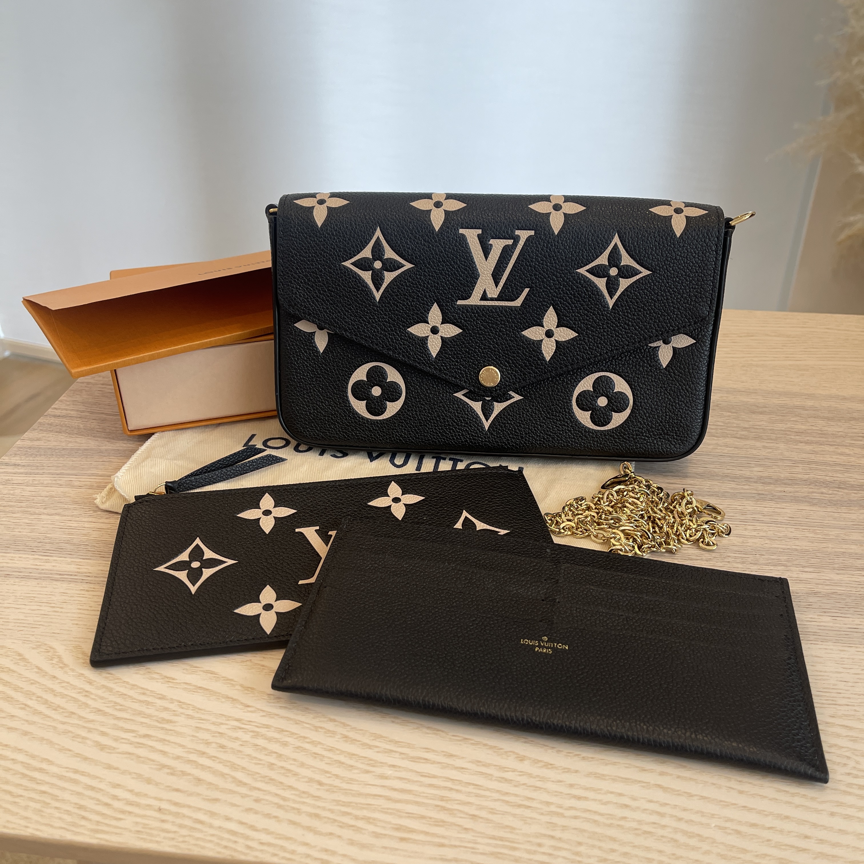 Louis Vuitton Aurore Monogram Empreinte Leather PM Bag