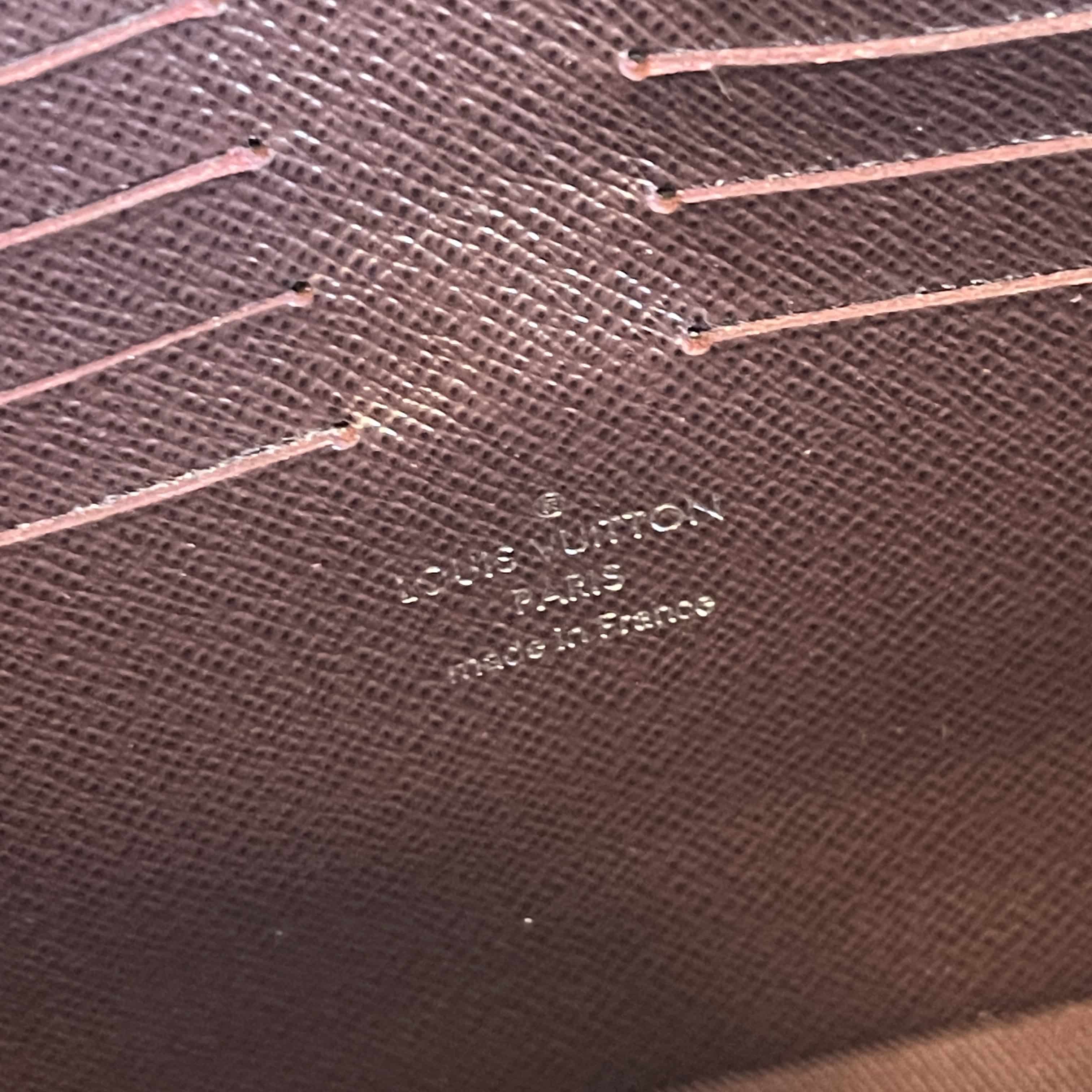 Louis Vuitton M42838 Monogram Canvas Pochette Kasai Macassar Clutch Bag (  SR4126) - The Attic Place