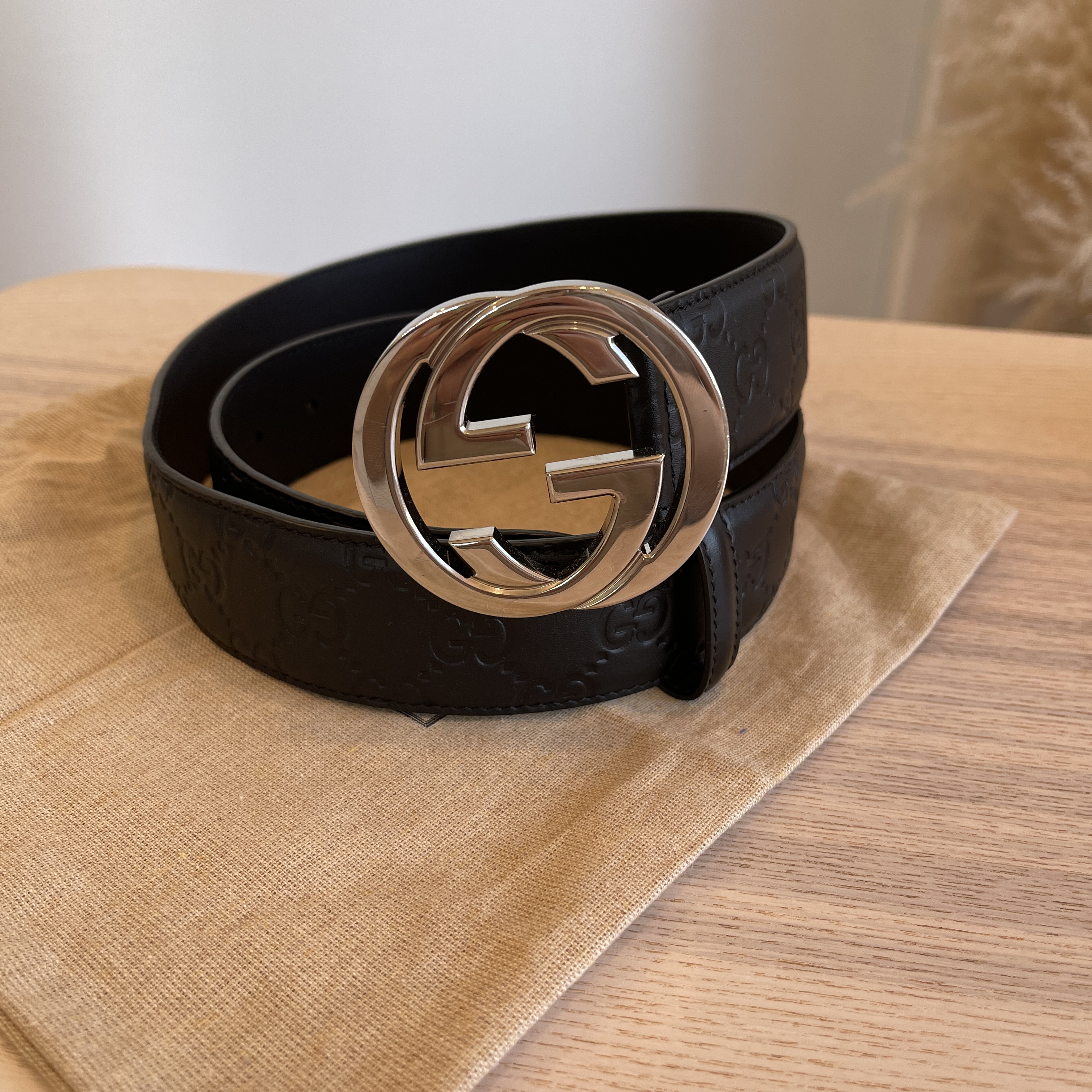 Gucci Signature leather belt