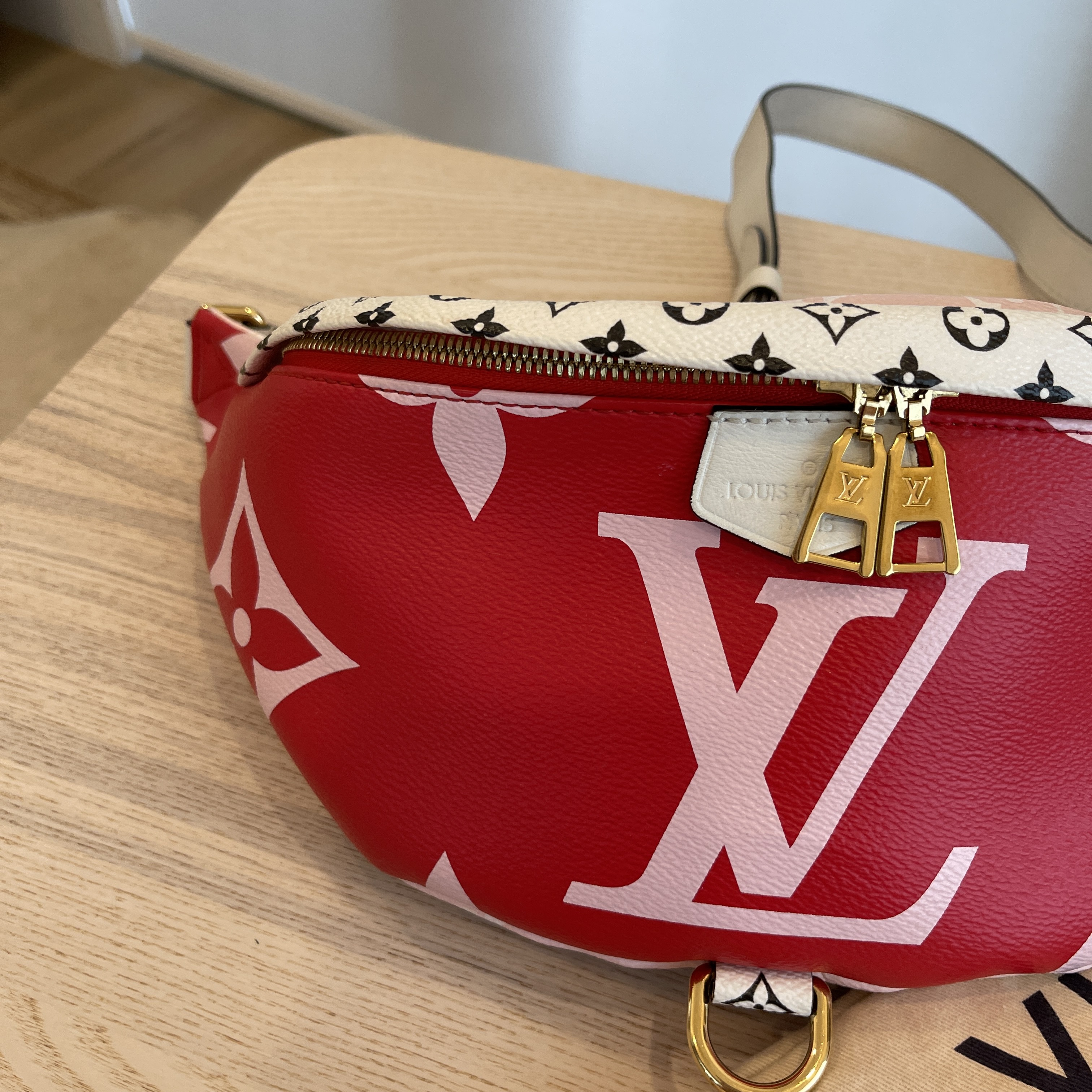 Louis Vuitton Red Giant Bum Bag