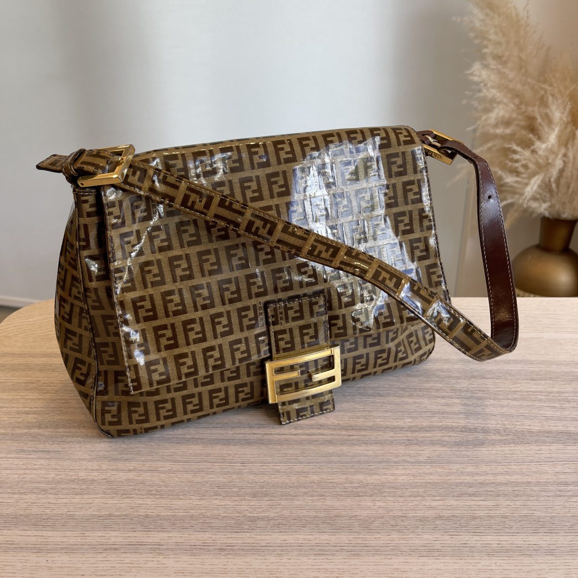 Fendi vinyl cheap bag