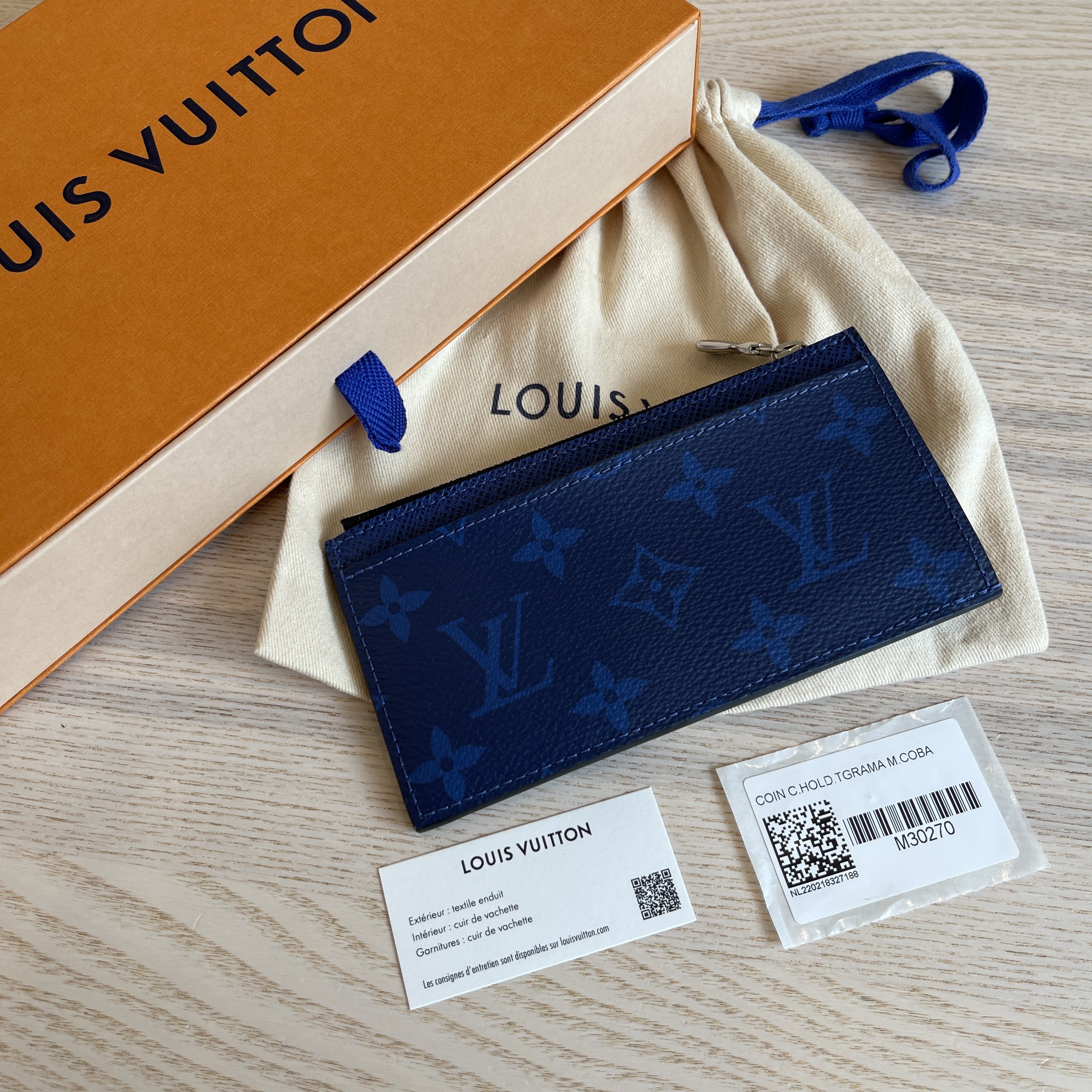 Louis Vuitton Taigarama Coin Card Holder ( My Honest Thoughts , What Fits )  