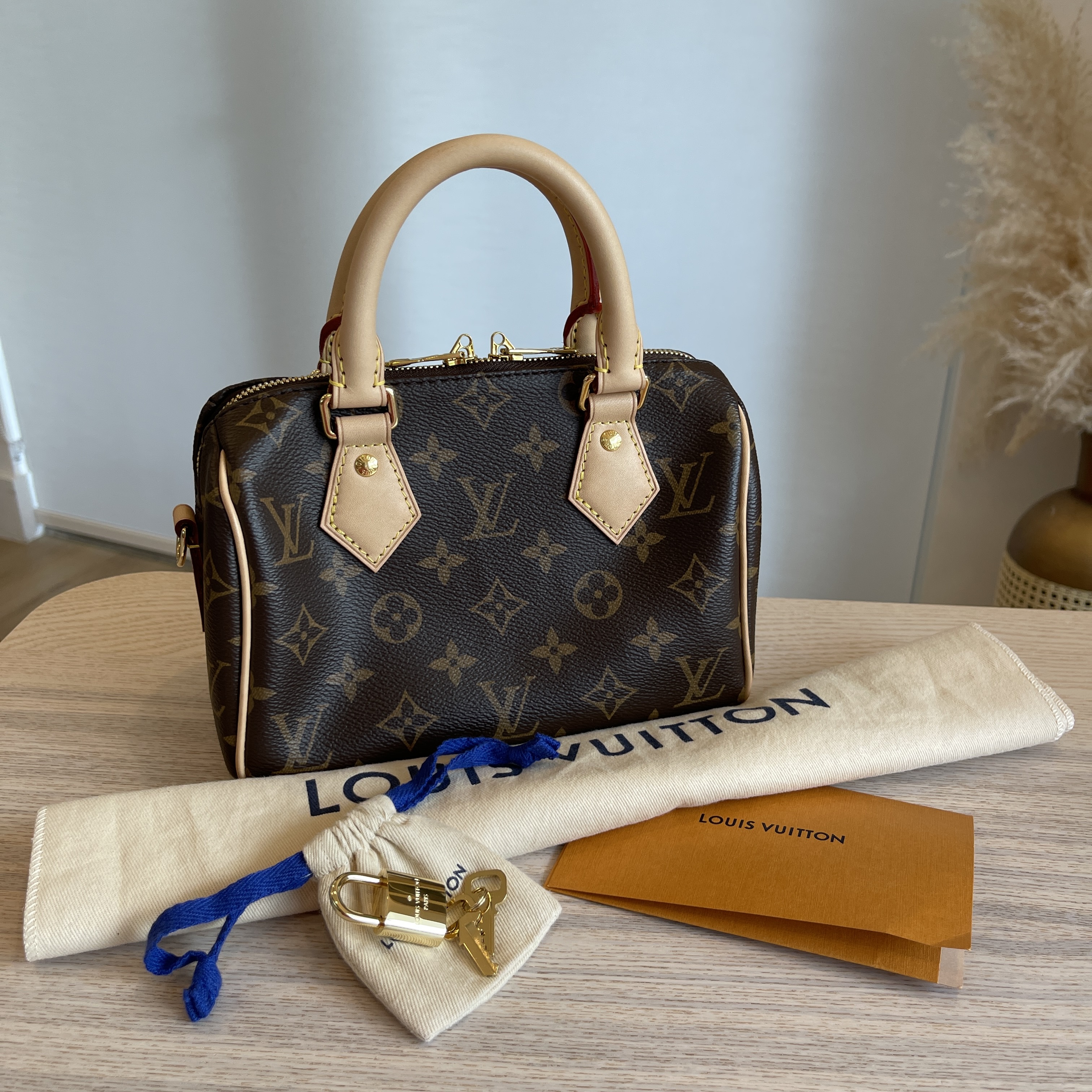 Lot 20 - Louis Vuitton: A Monogram leather Speedy 30