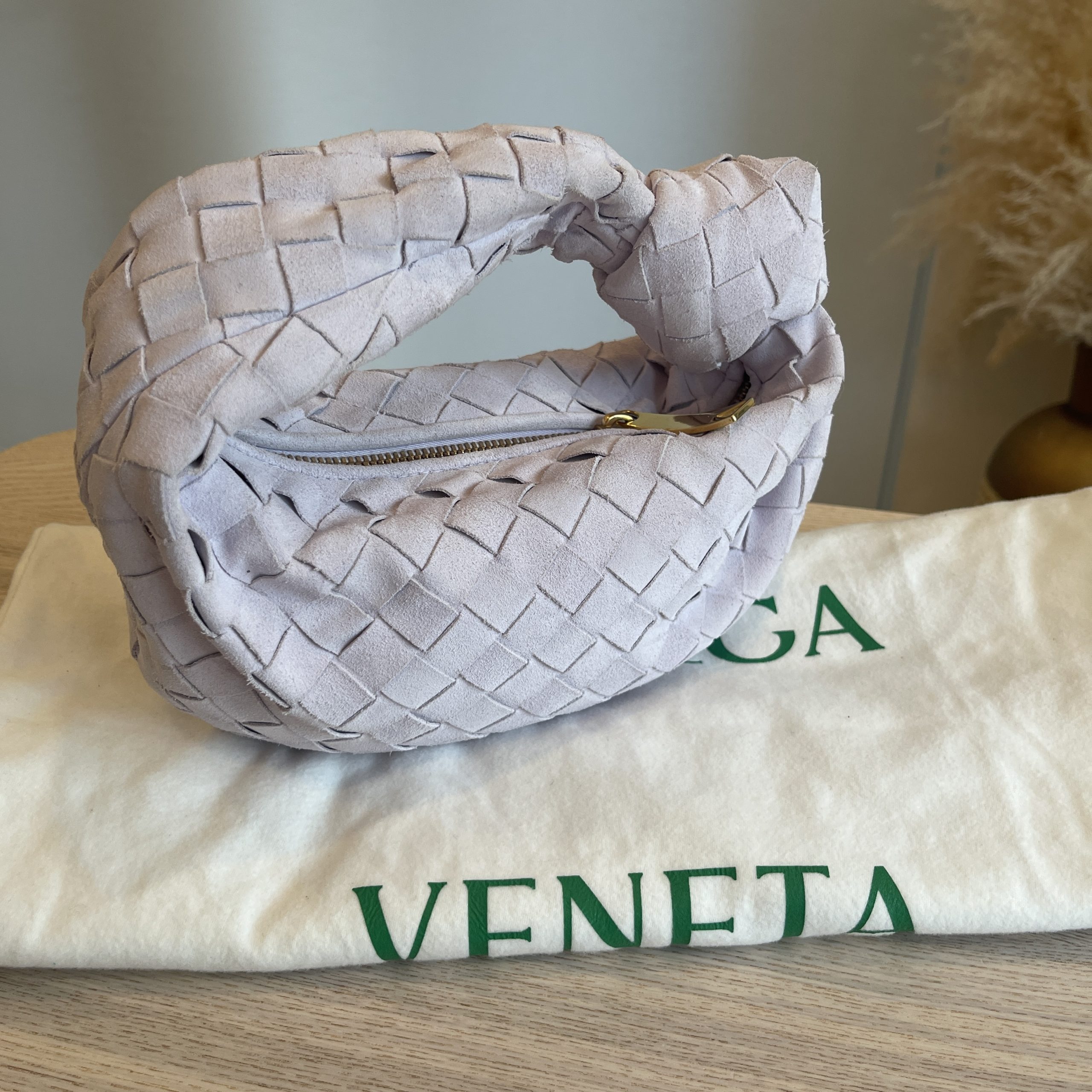 Bottega Veneta The Mini Pouch in Natural
