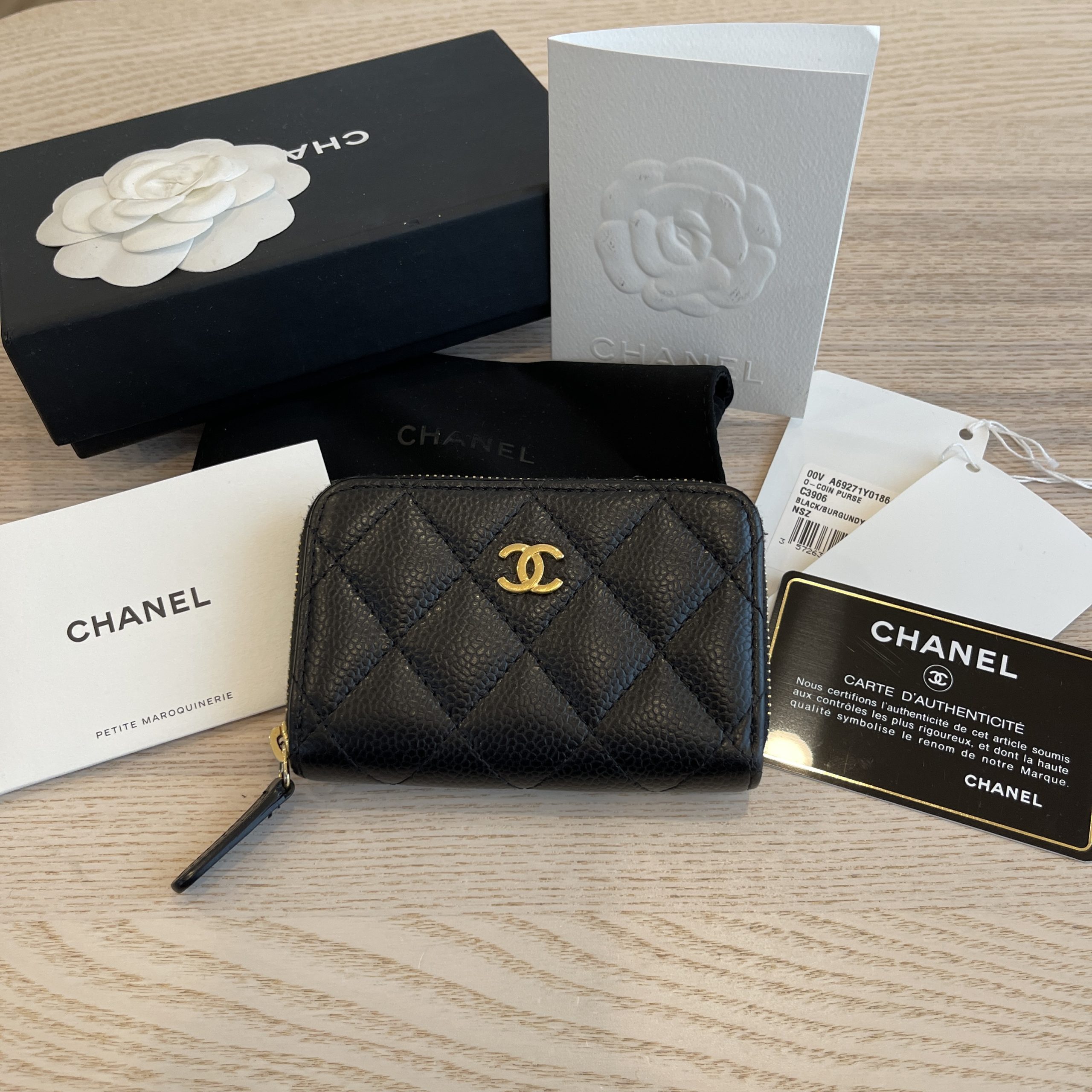 Chanel Classic Round Coin Purse Quilted Caviar Pink 9685041